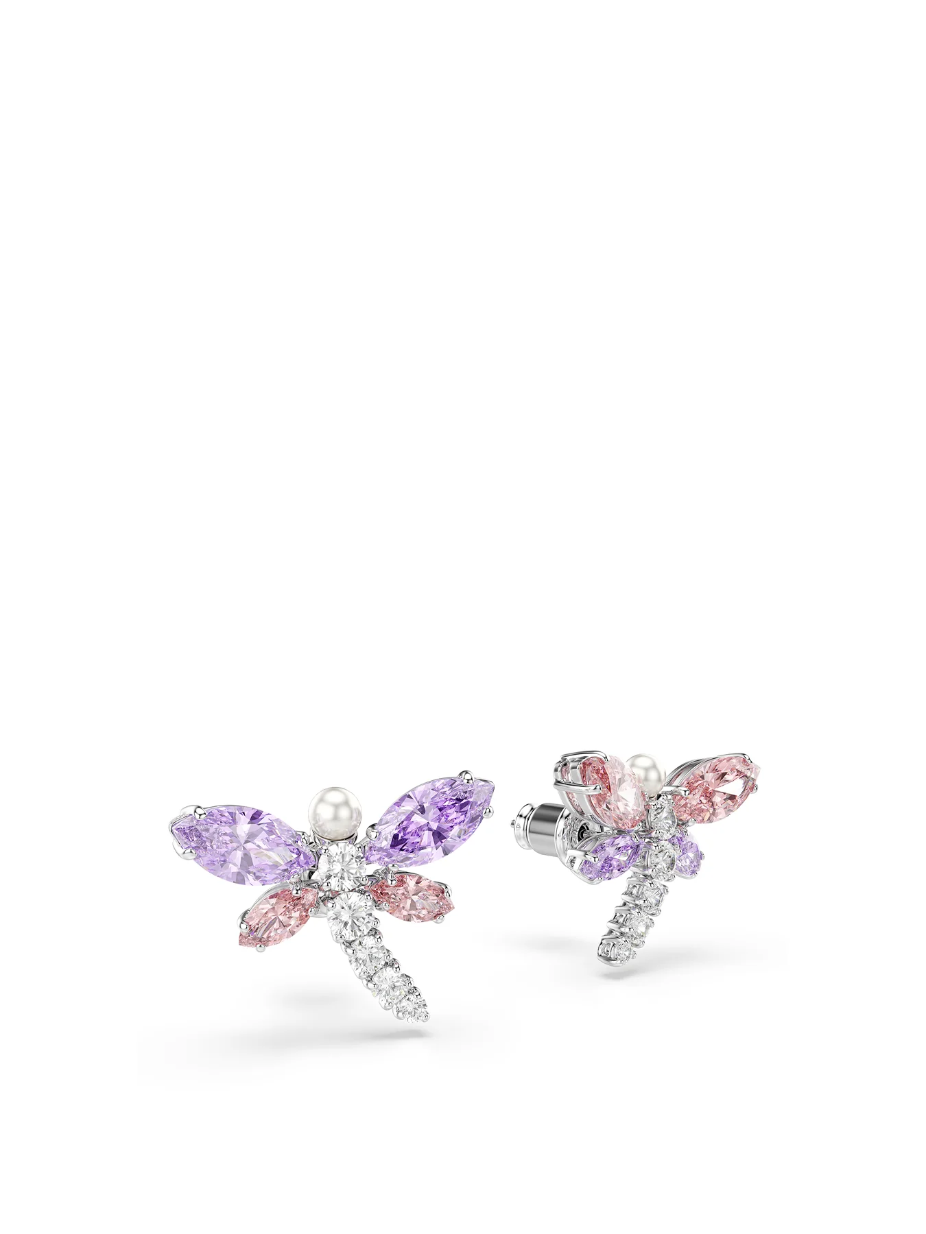 Crystal Ear Jacket Earrings - Image 3