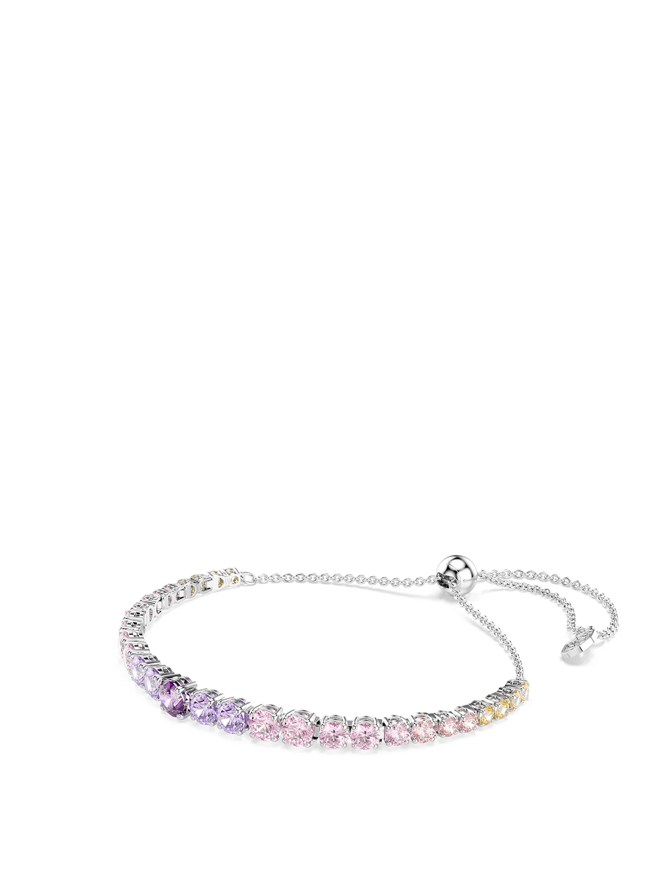 Hyperbola Crystal Bracelet Purple - Image 3