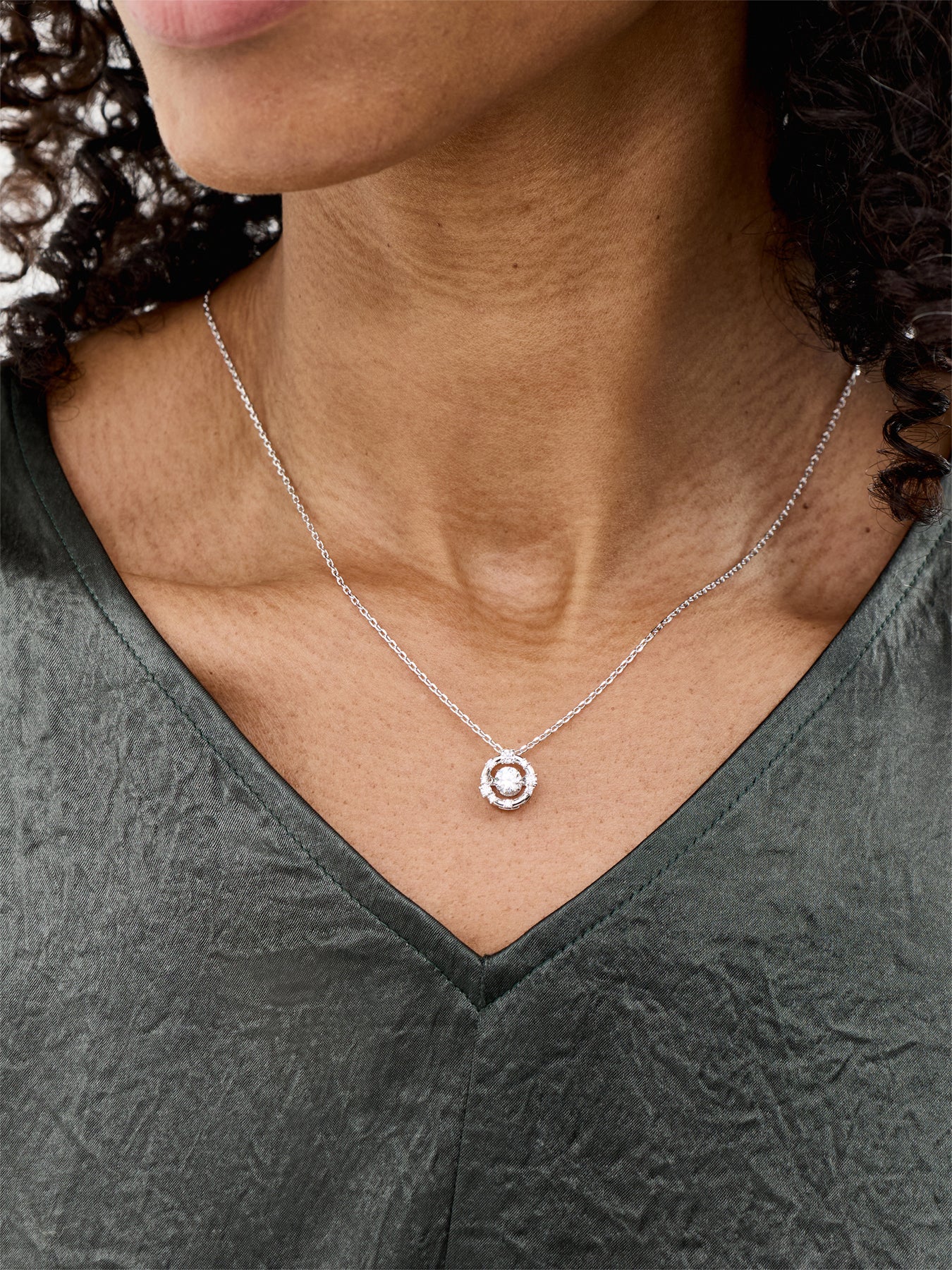 Hyperbola Pendant Silver - Image 2