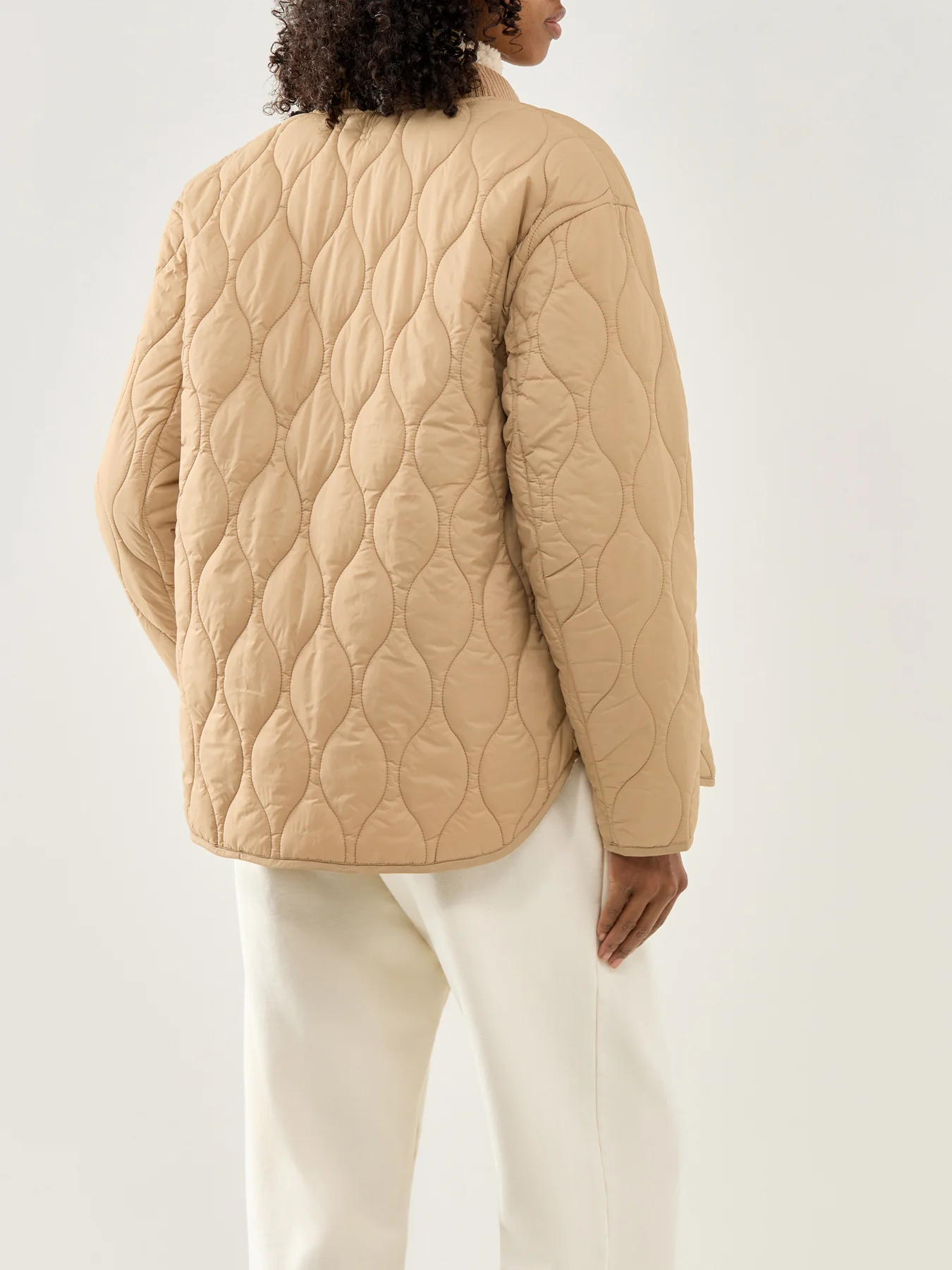 On The Move Jacket Golden Beige - Image 5