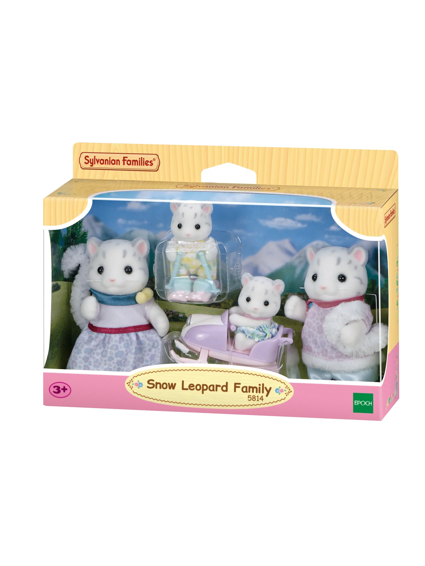 Snow Leopard Family Set - Image 3