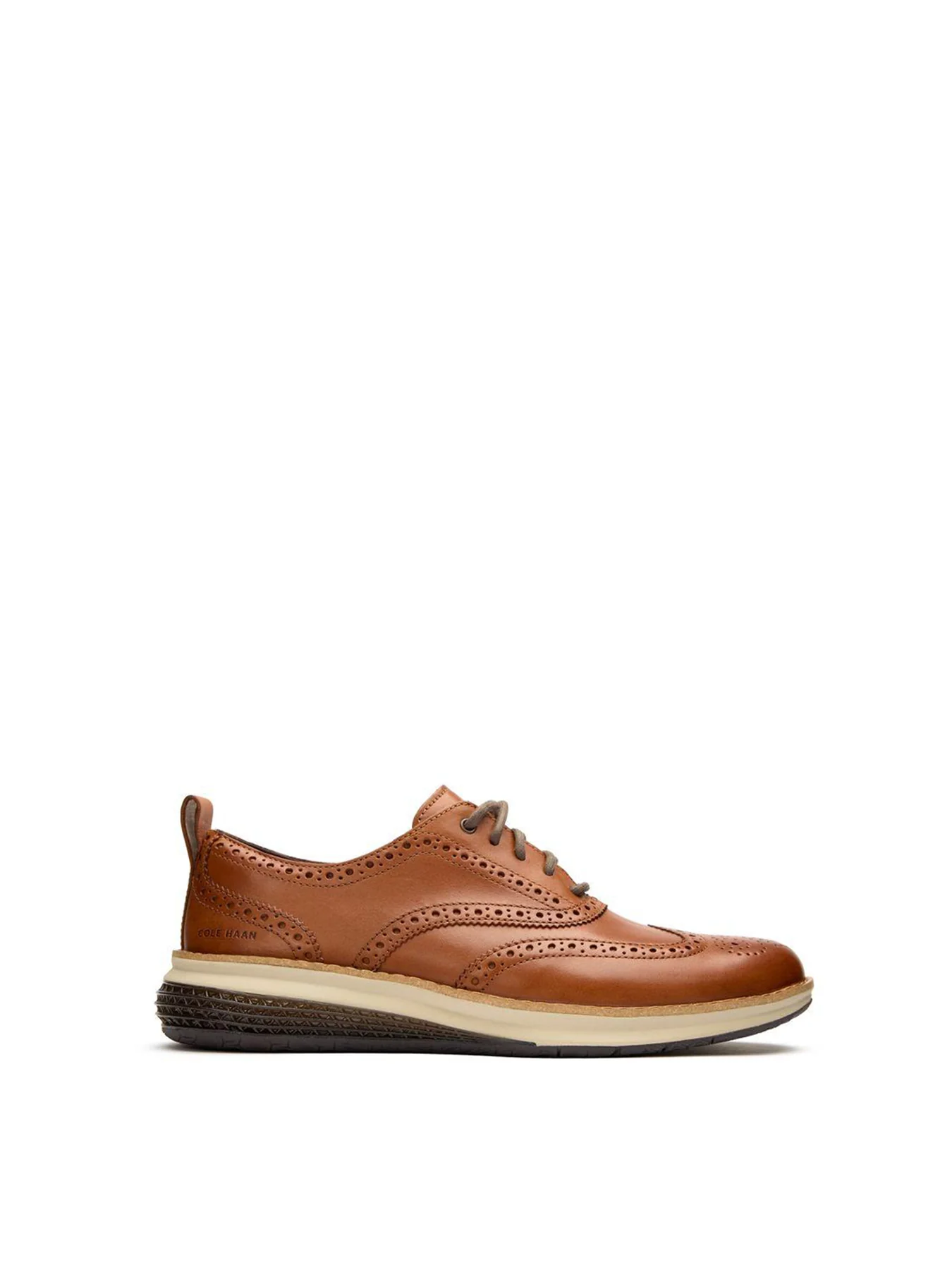 Original Grand Energy Weave Wingtip Shoes Tan