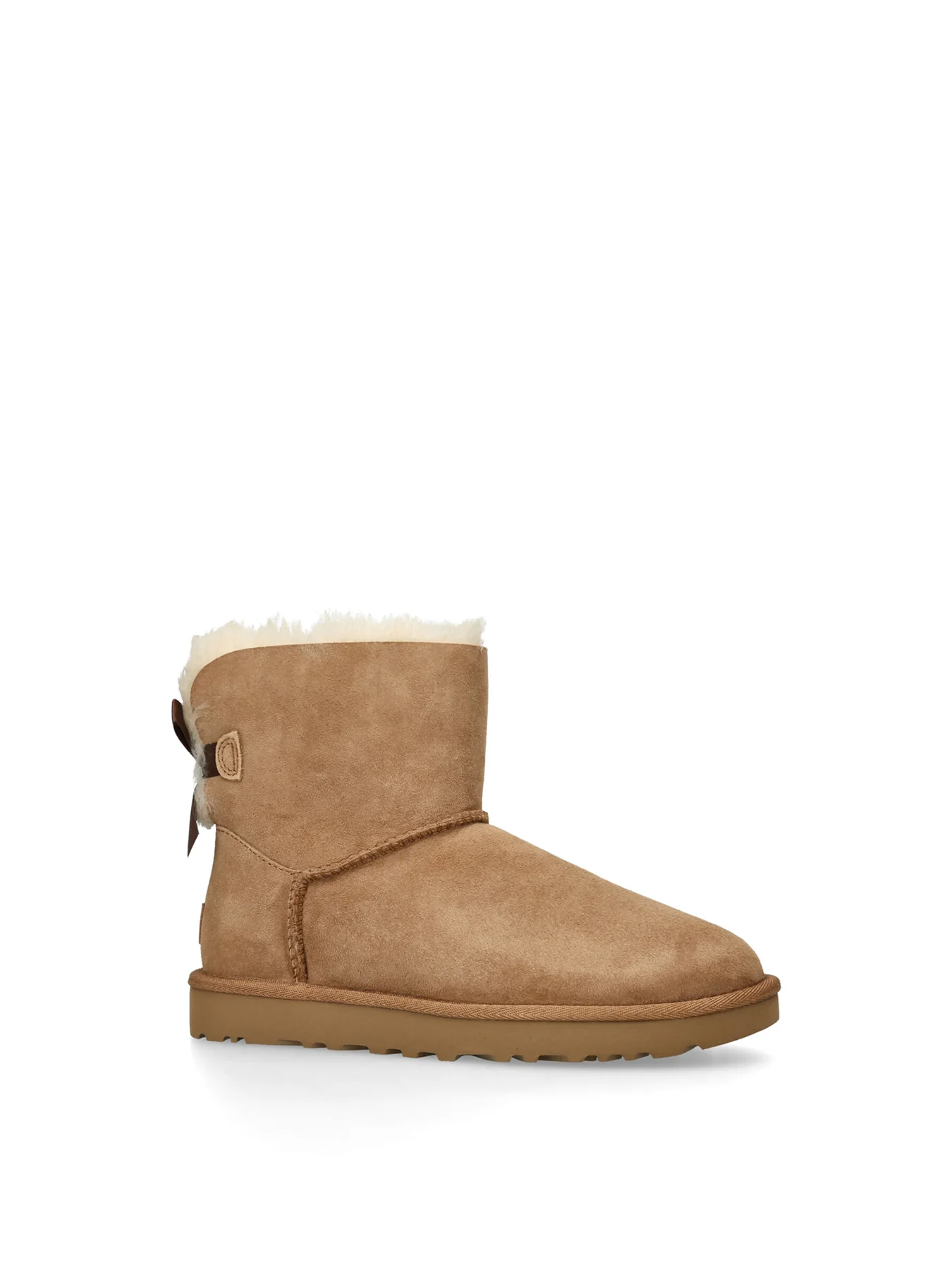 Womens Mini Bailey Bow II Boots Tan