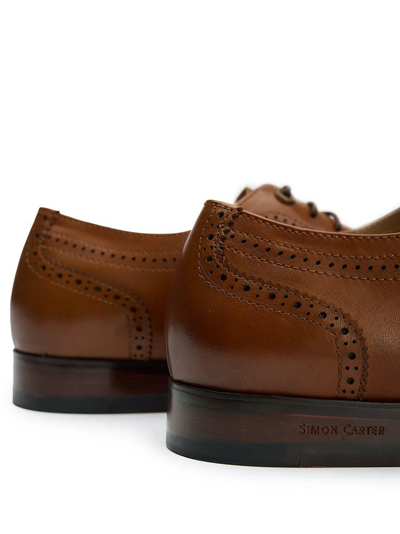 Arne Brogue Shoes Tan - Image 4