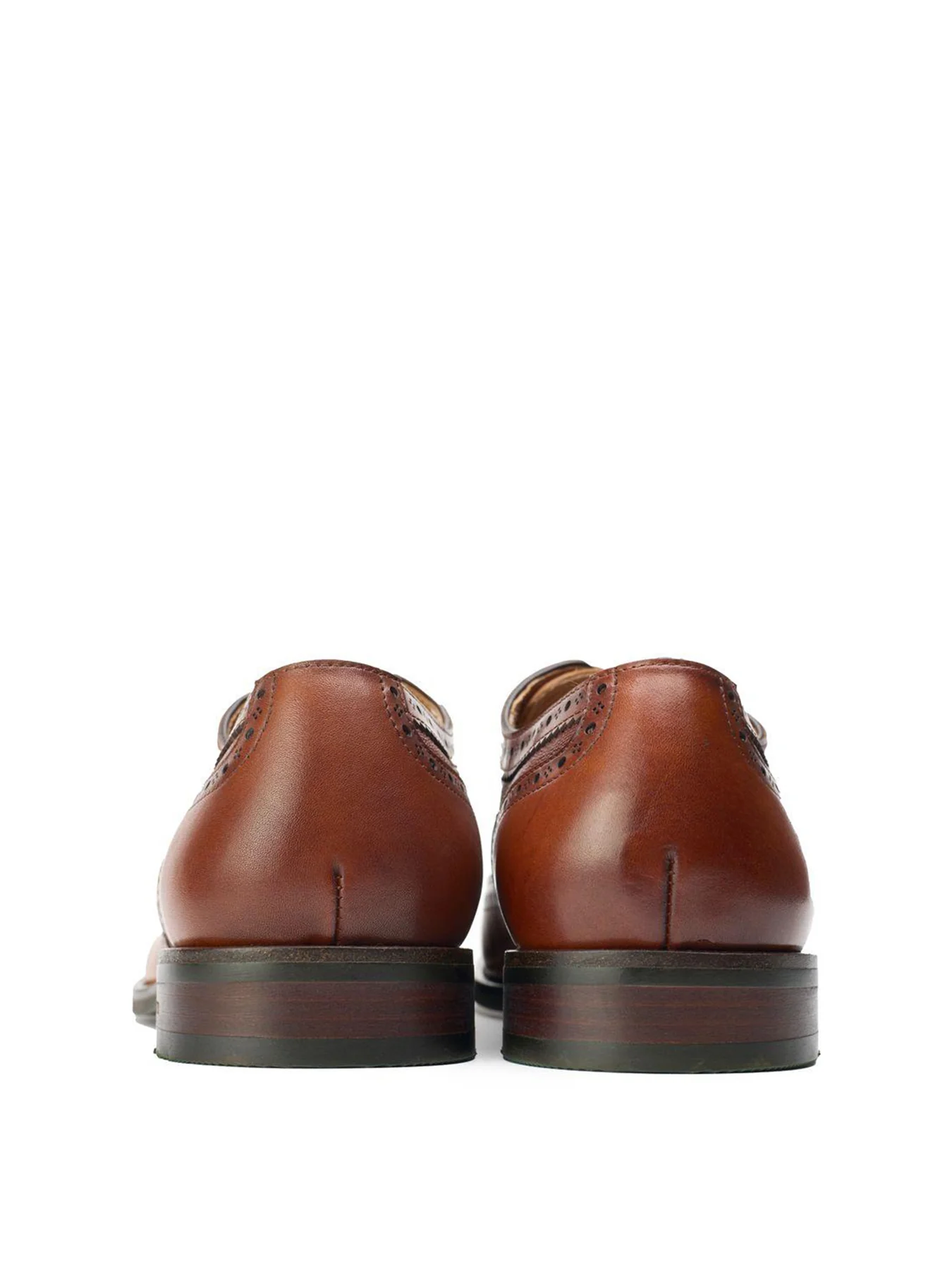 Diplodocus Leather Brogue Shoes Tan - Image 4