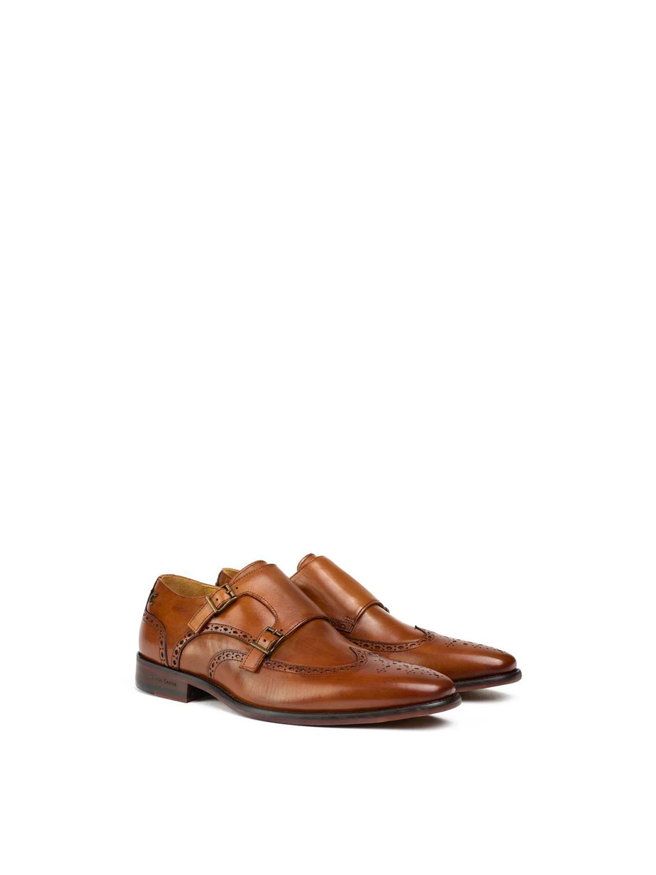 Meadow Monk Strap Shoes Brown - Image 3