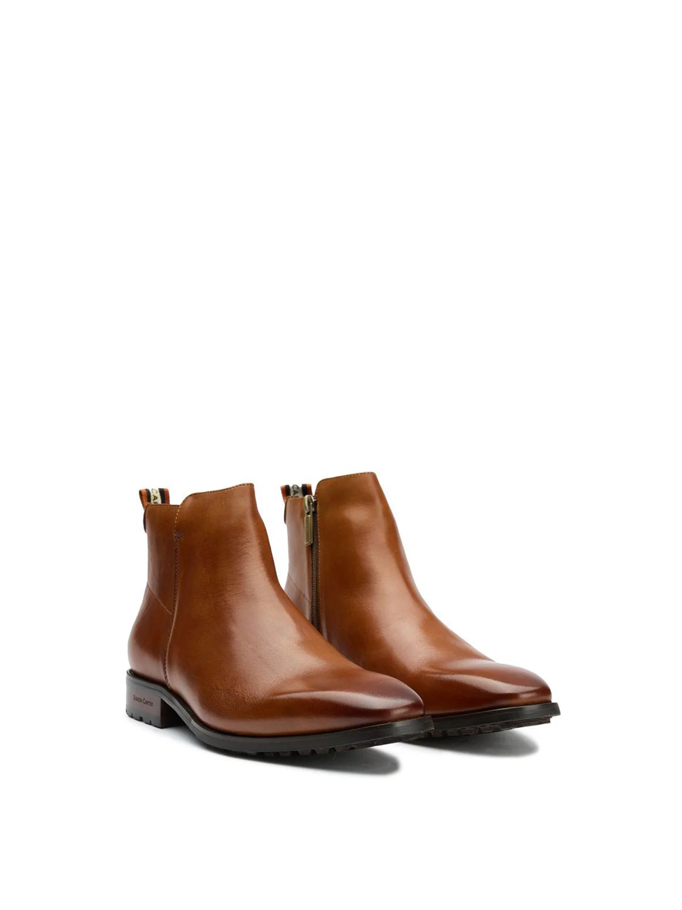 Primrose Leather Boots Brown - Image 3