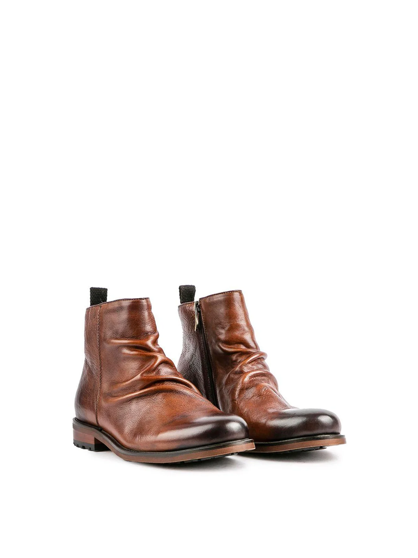 Axe Inside Zip Boots Tan - Image 2