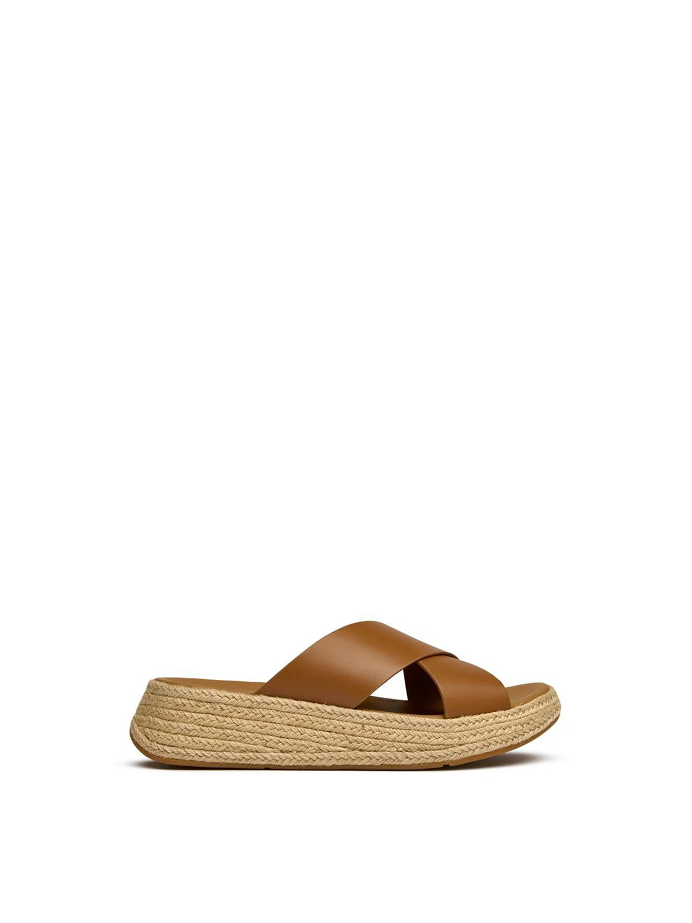 Espadrille Flatform Sandals Tan