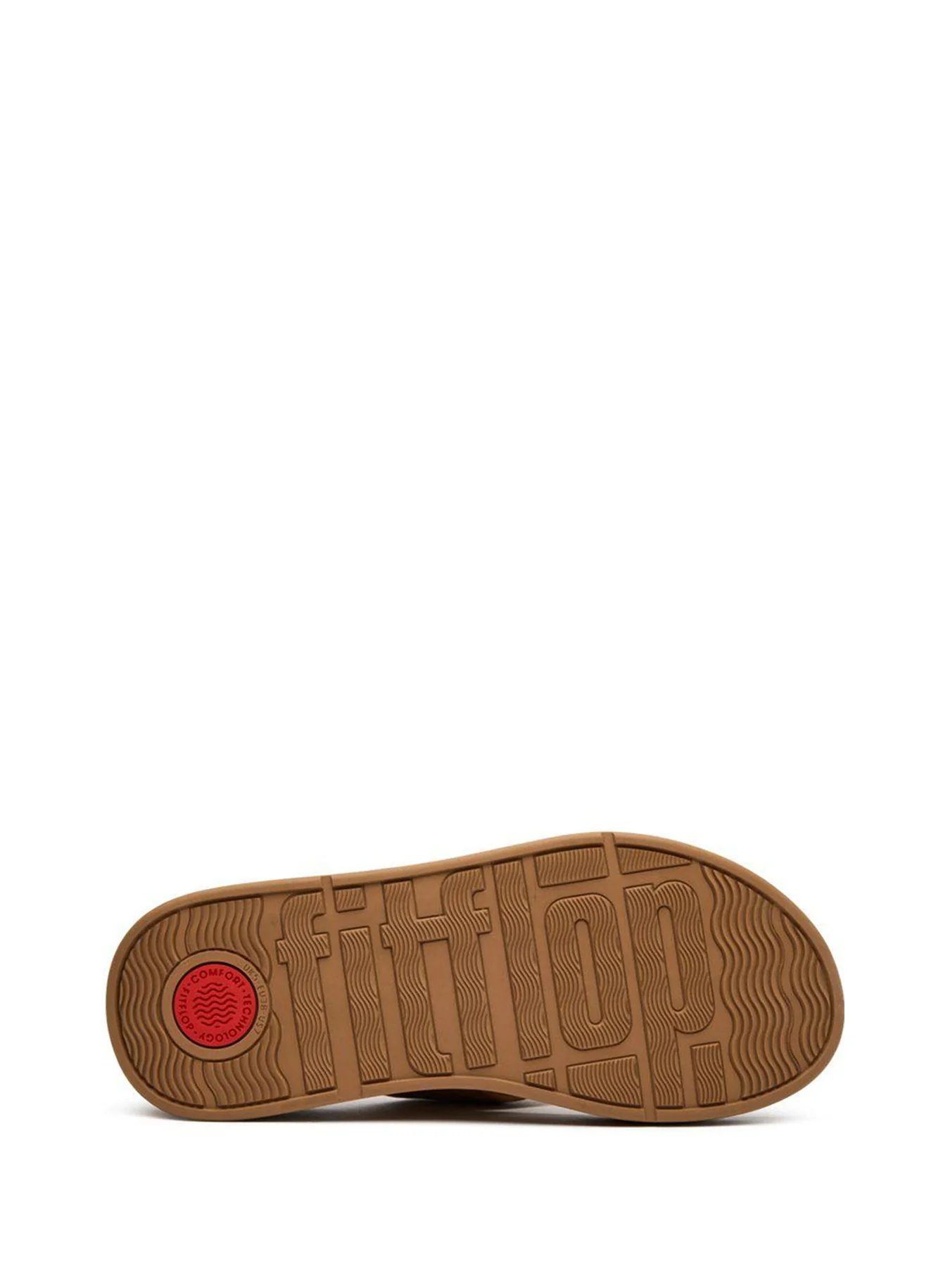 F-Knot Soft Leather Toe-Post Sandals Tan - Image 2