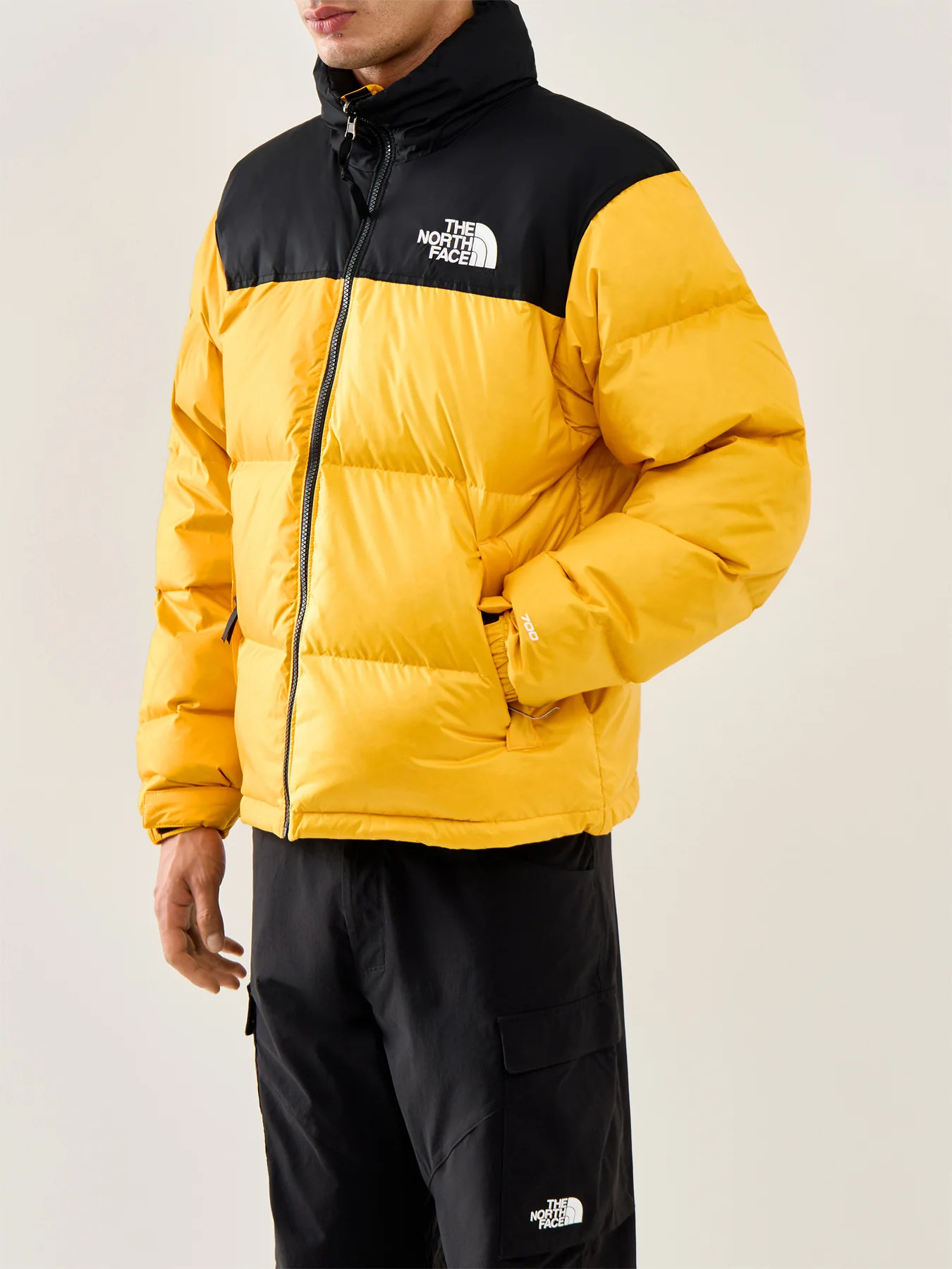 1996 Retro Nuptse Jacket Nuptse Summit Gold/Tnf Black/R - Image 4