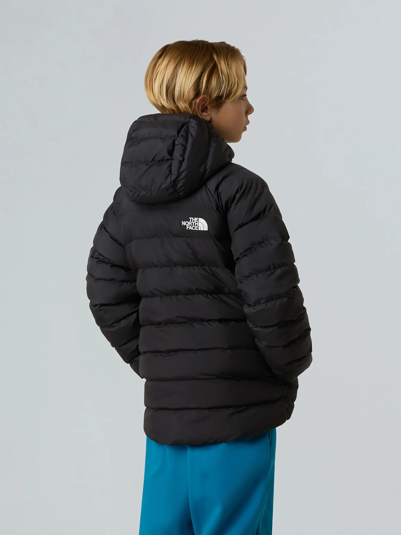 B Reversible Perrito Hooded Jacket Black - Image 10