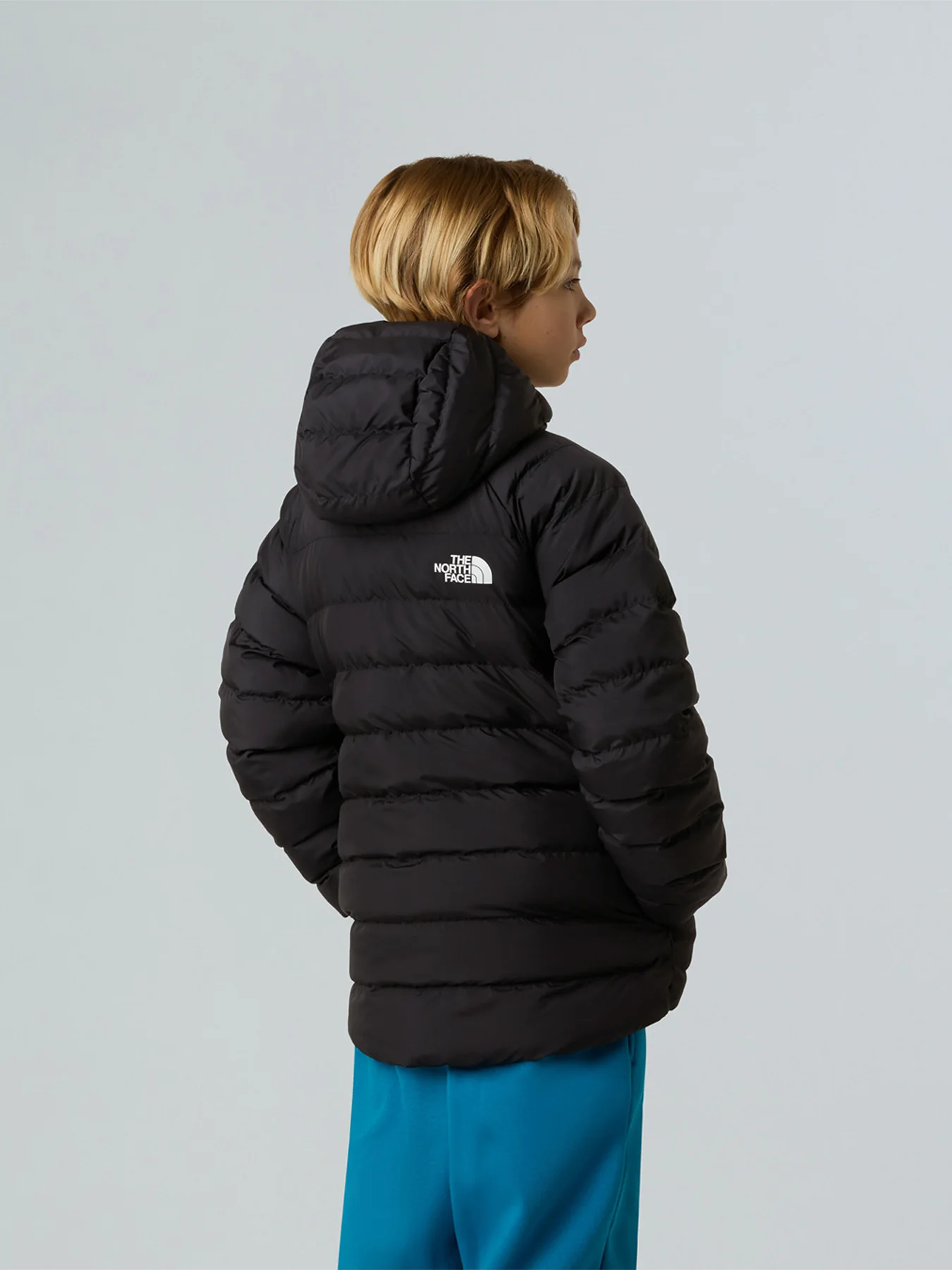 B Reversible Perrito Hooded Jacket Black - Image 5