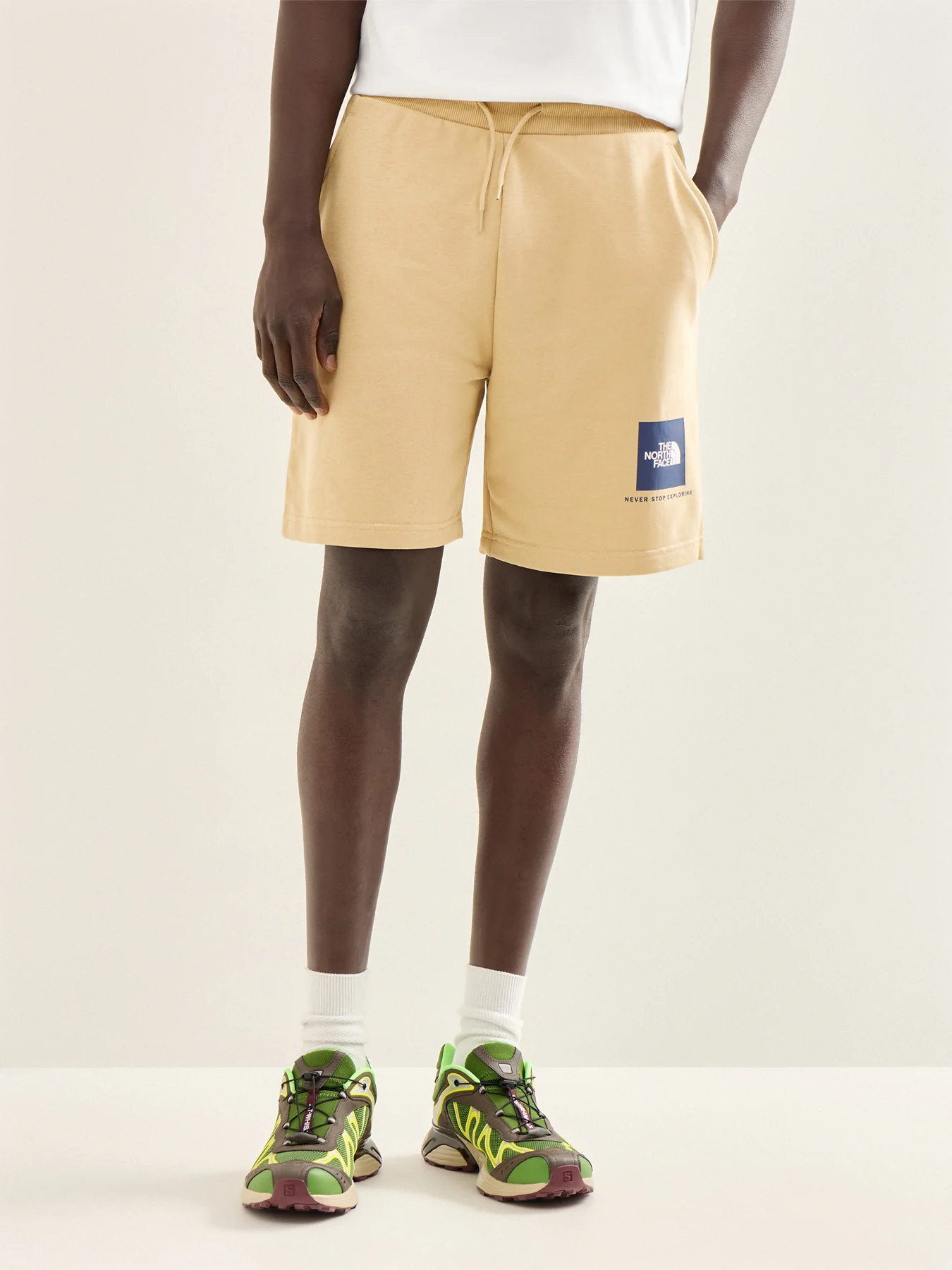 Box Nse Light Regular Shorts Khaki Stone - Image 4