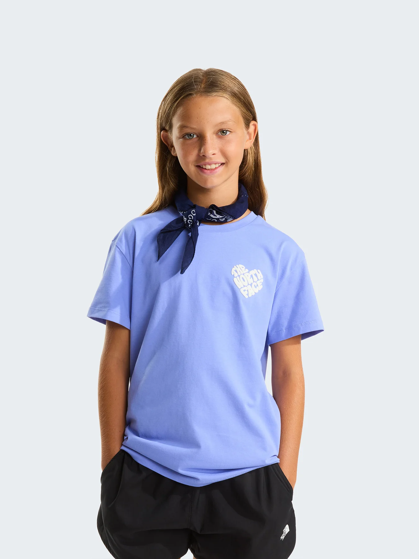 Kids' Brand Proud T-Shirt Periwinkle Glow - Image 3