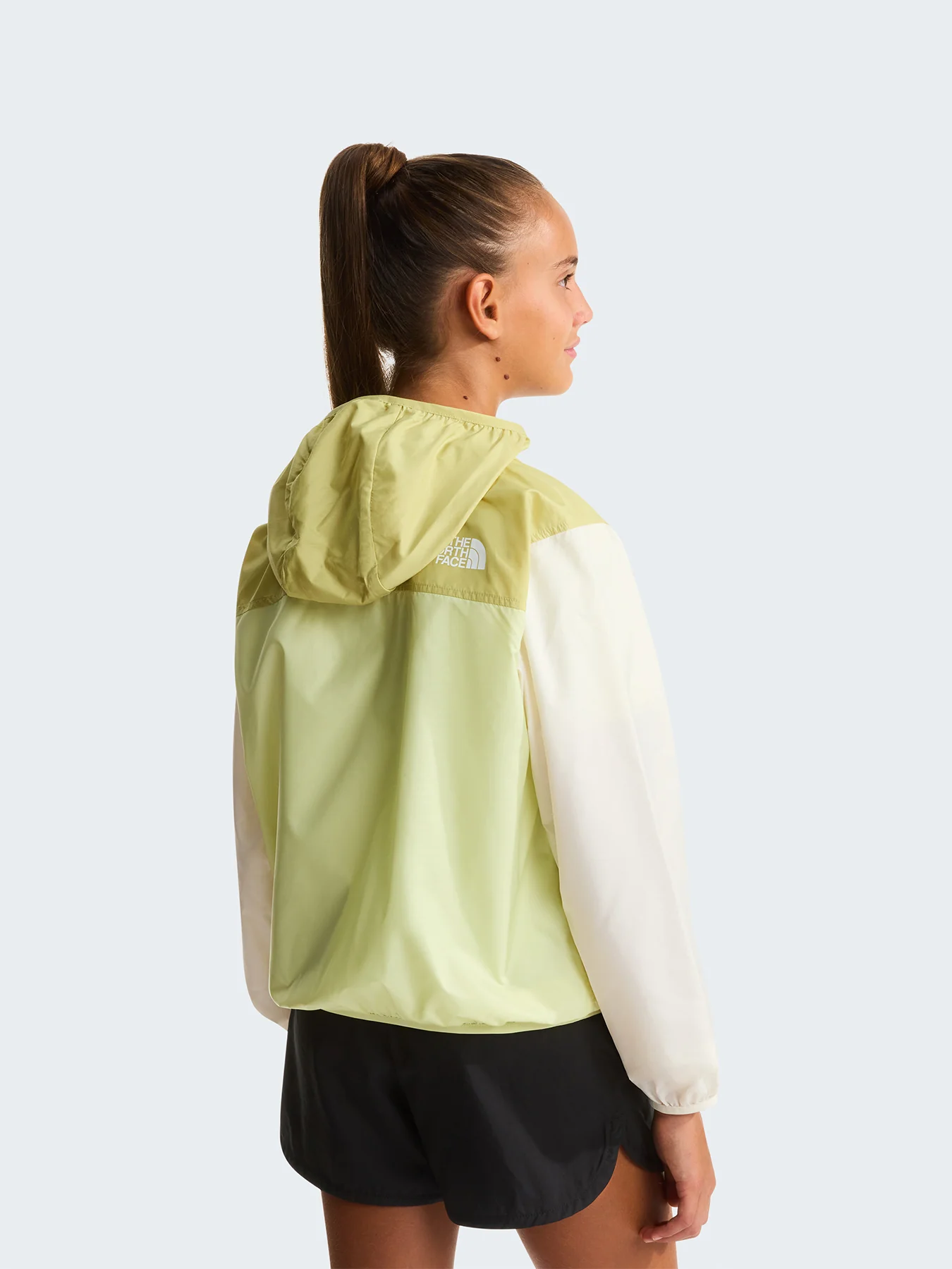 Kids' Cyclone Wind Jacket Green - Image 2