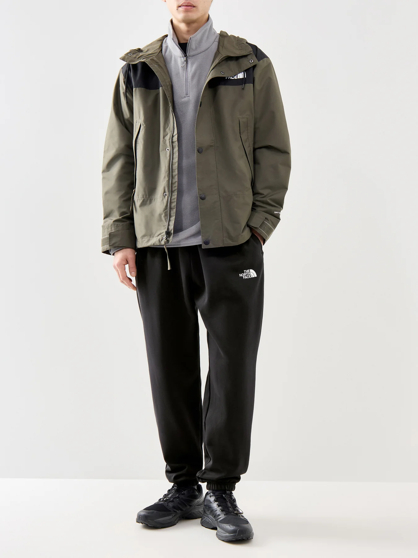 Glacier 1/4 Zip Fleece Jacket Cream - Image 2