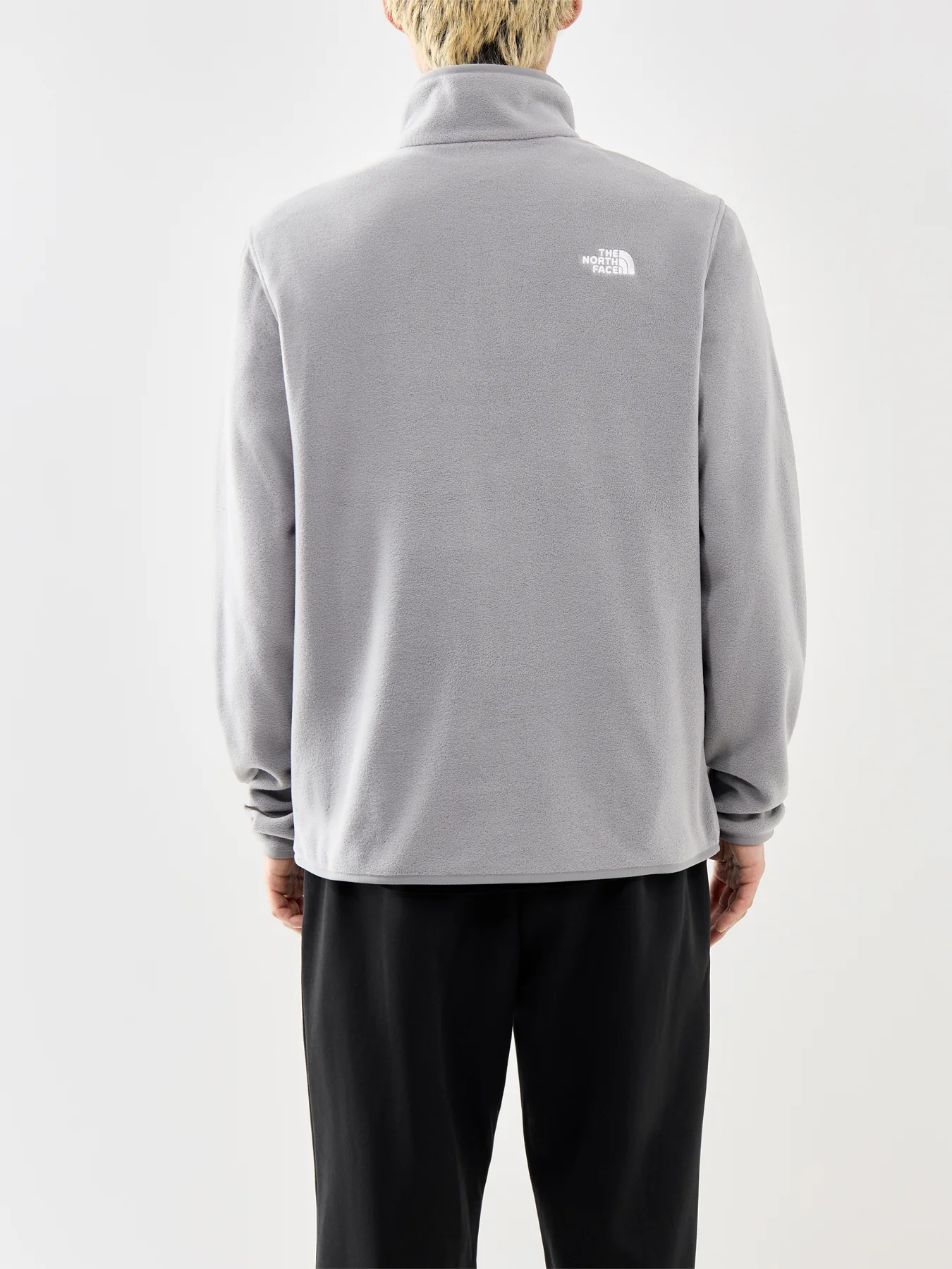 Glacier 1/4 Zip Fleece Jacket Cream - Image 5