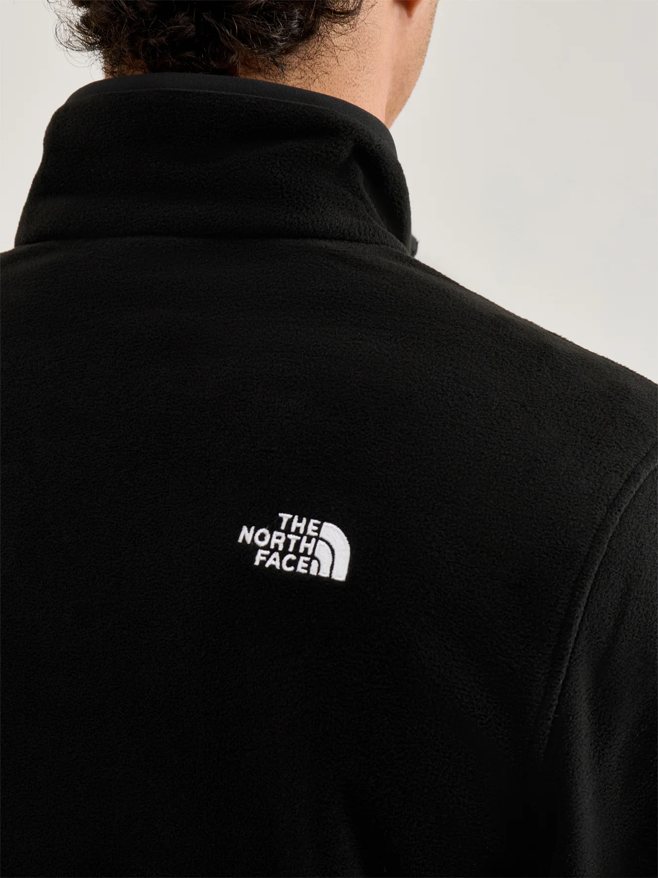 Glacier Fleece 1/4 Zip Jacket Tnf Black - Image 3