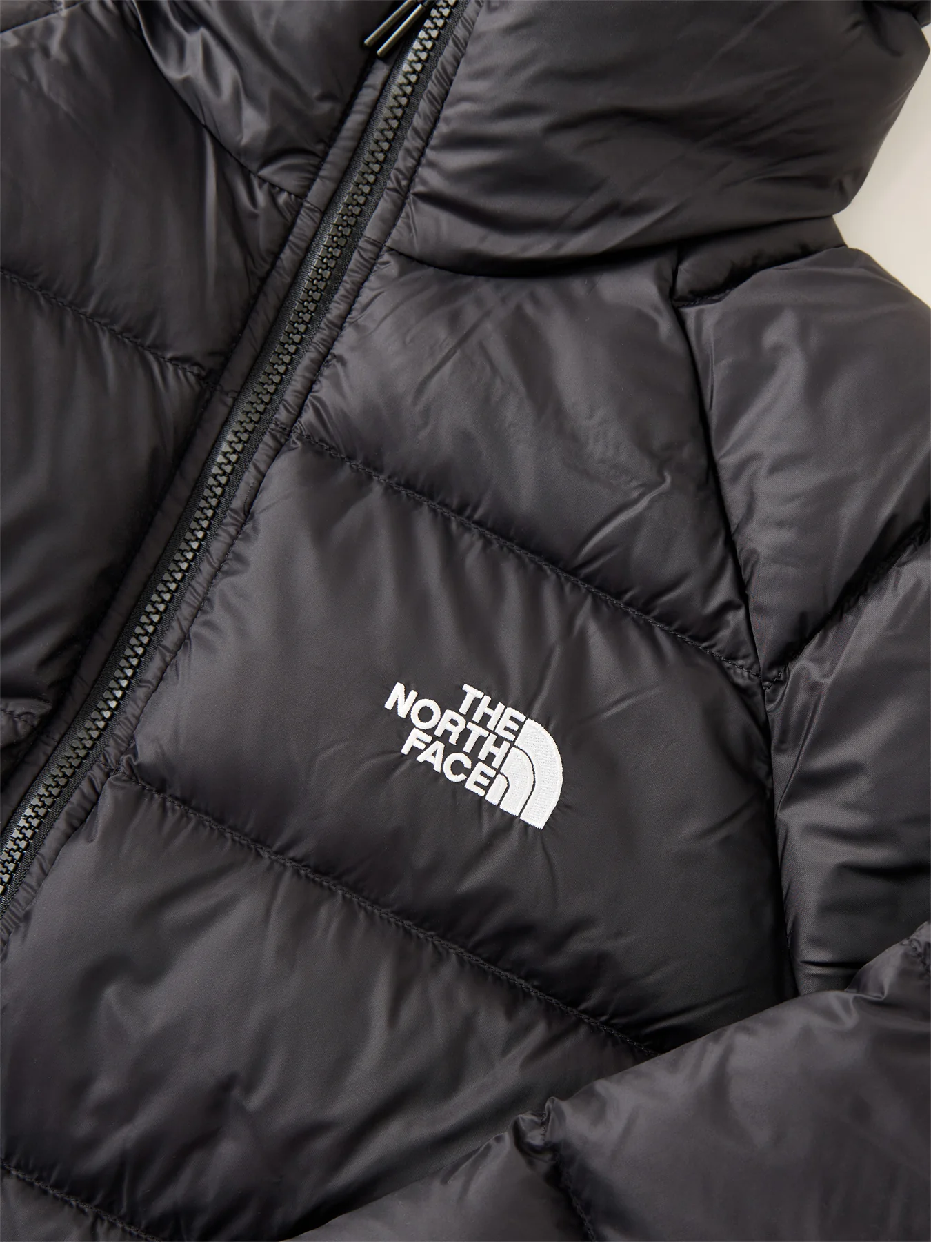 Hydrenalite Down Hoodie Black - Image 3
