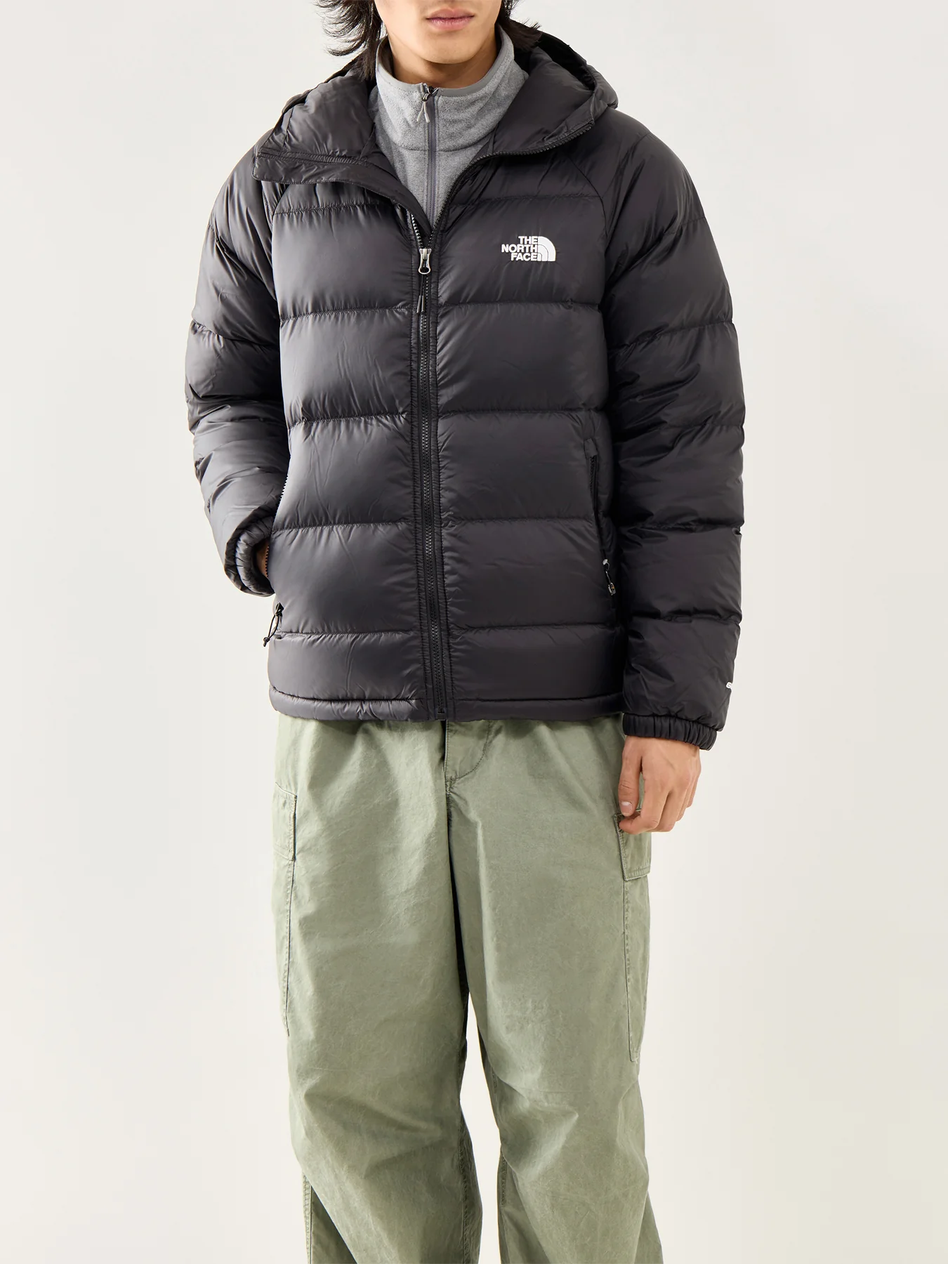 Hydrenalite Down Hoodie Black - Image 4