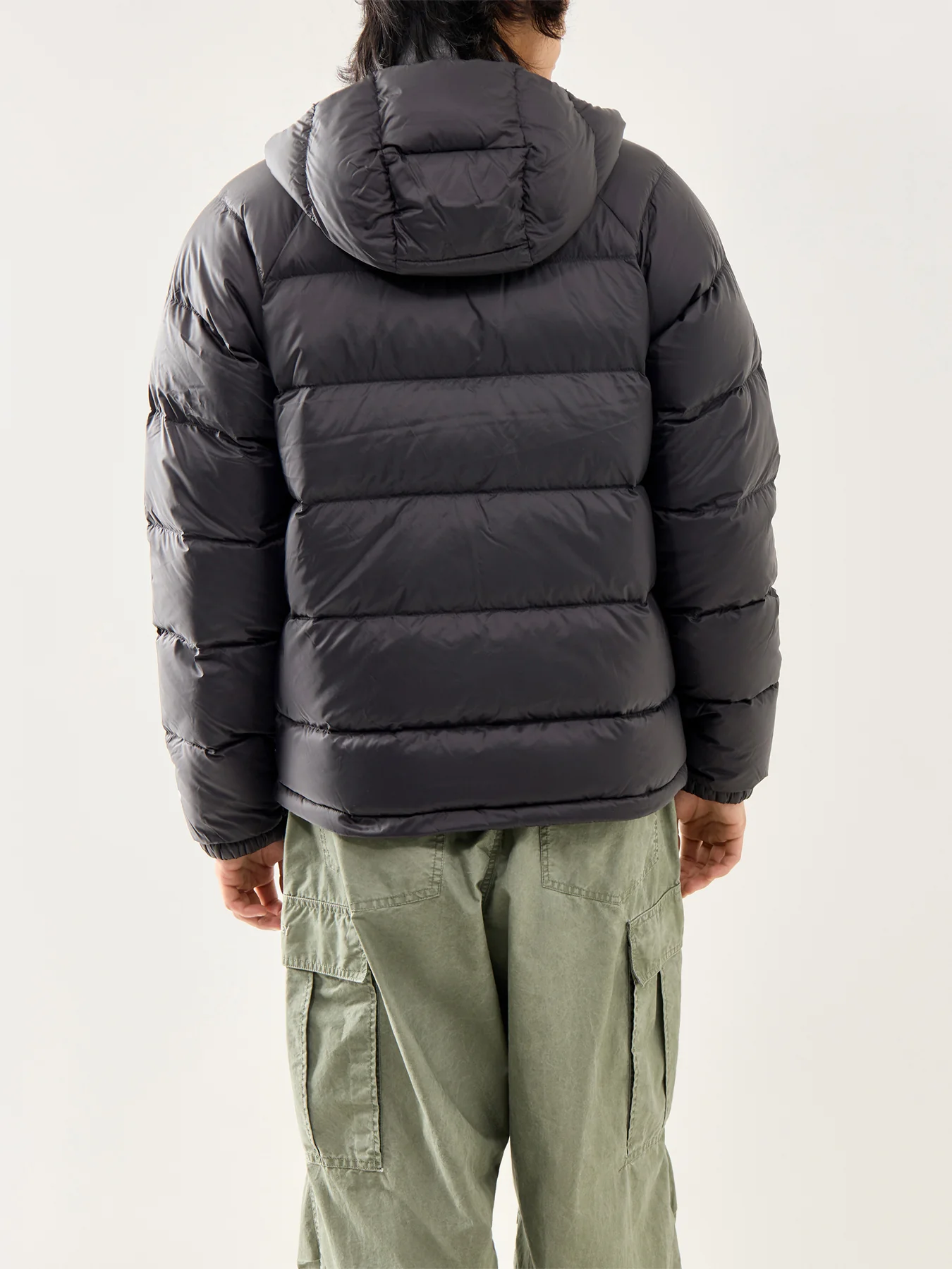 Hydrenalite Down Hoodie Black - Image 5