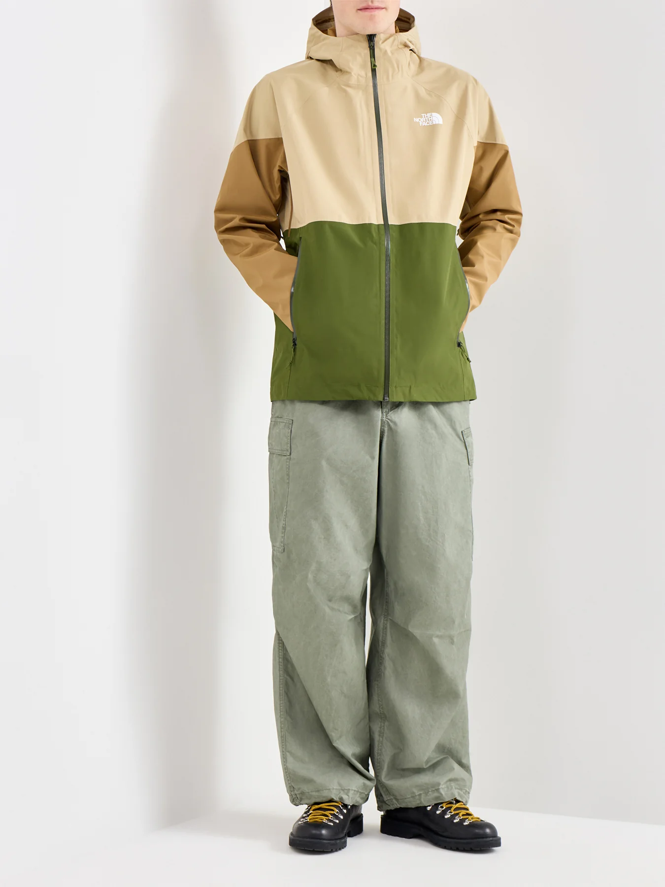 Zip-In Rain Jacket Brown - Image 2