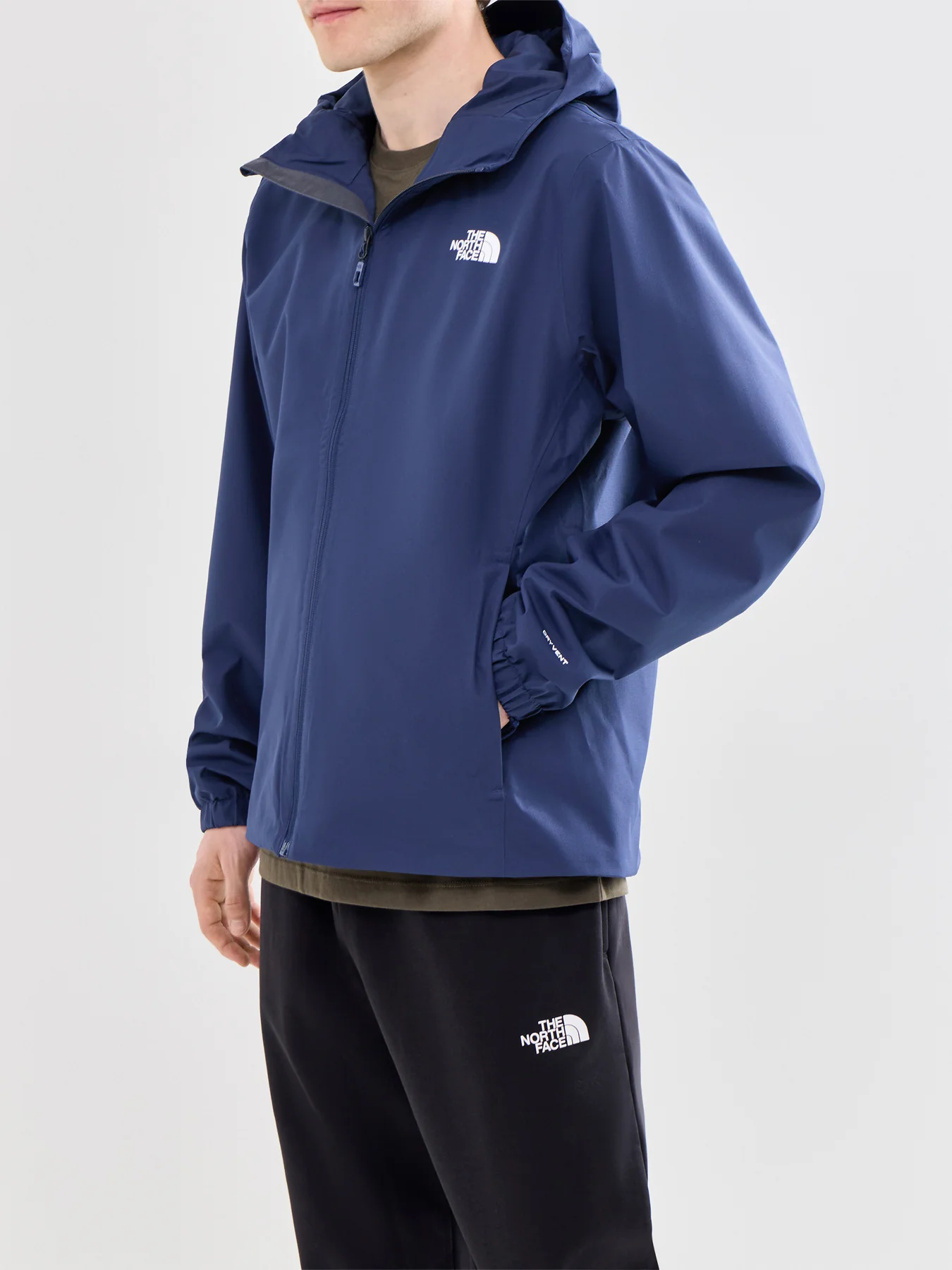 Waterproof Rain Jacket Navy - Image 4