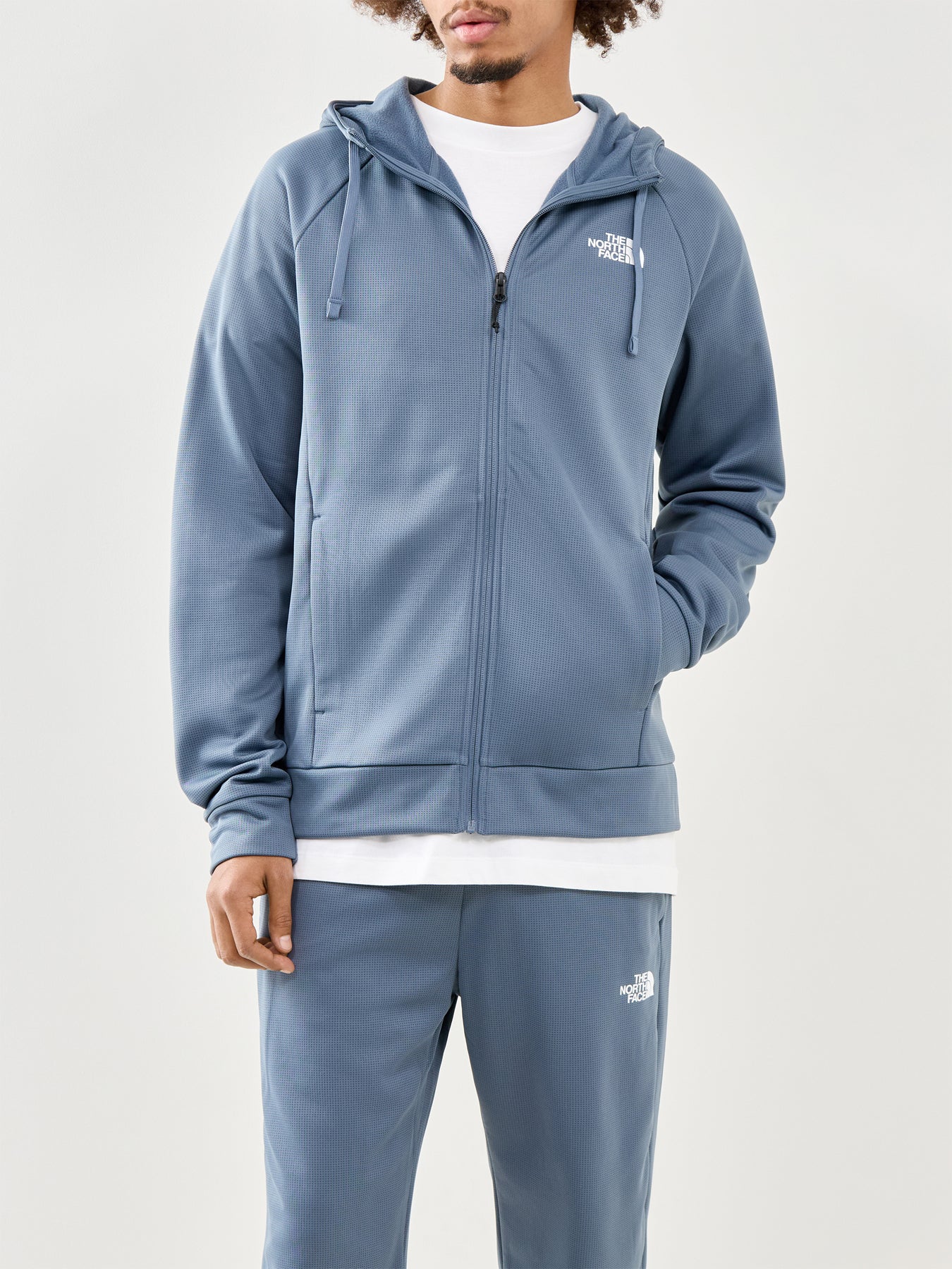 Reaxion 2.0 Hooded Full Zip Jacket Grey - Image 4
