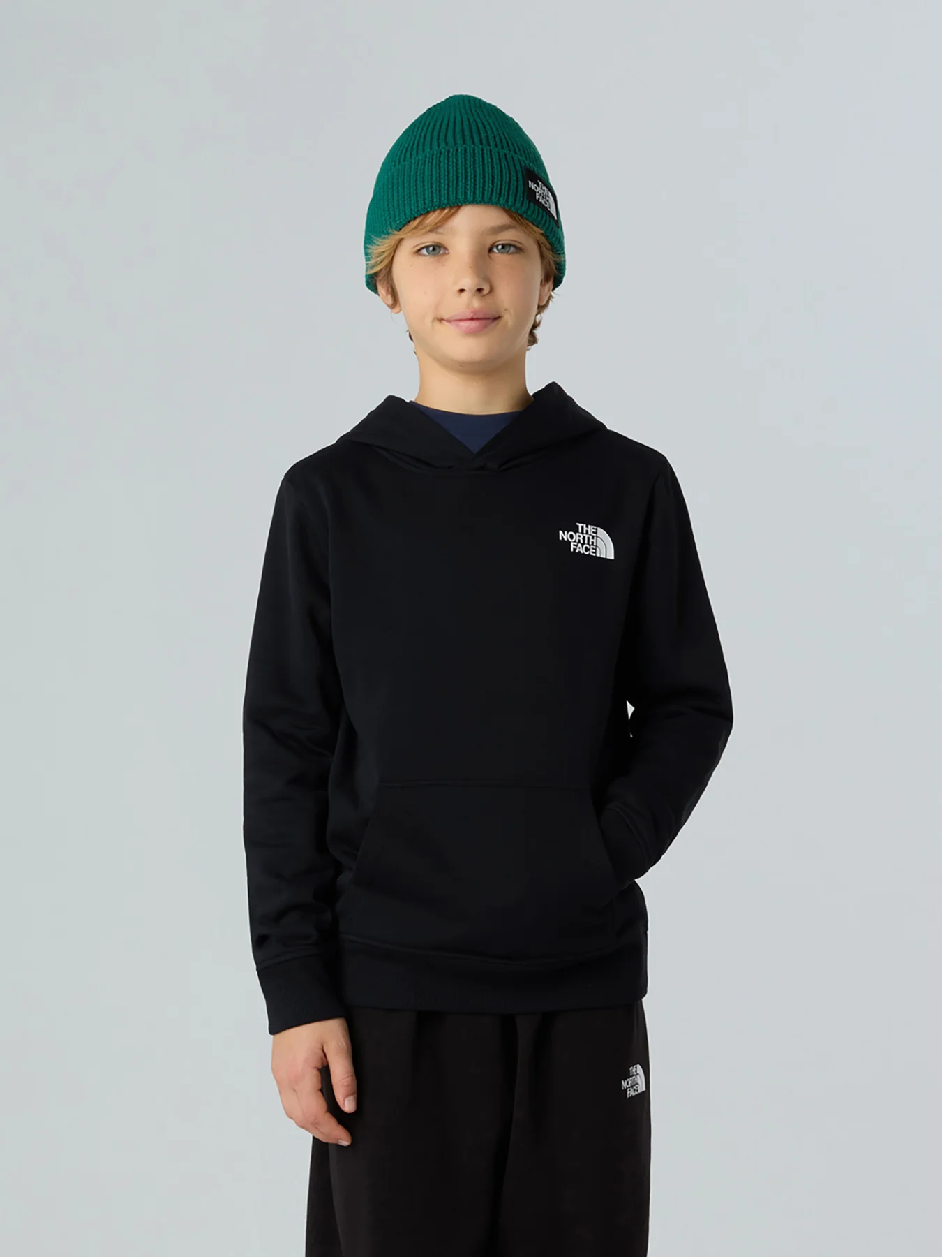 Teen Regular Fit Hoodie Cotton Black - Image 7