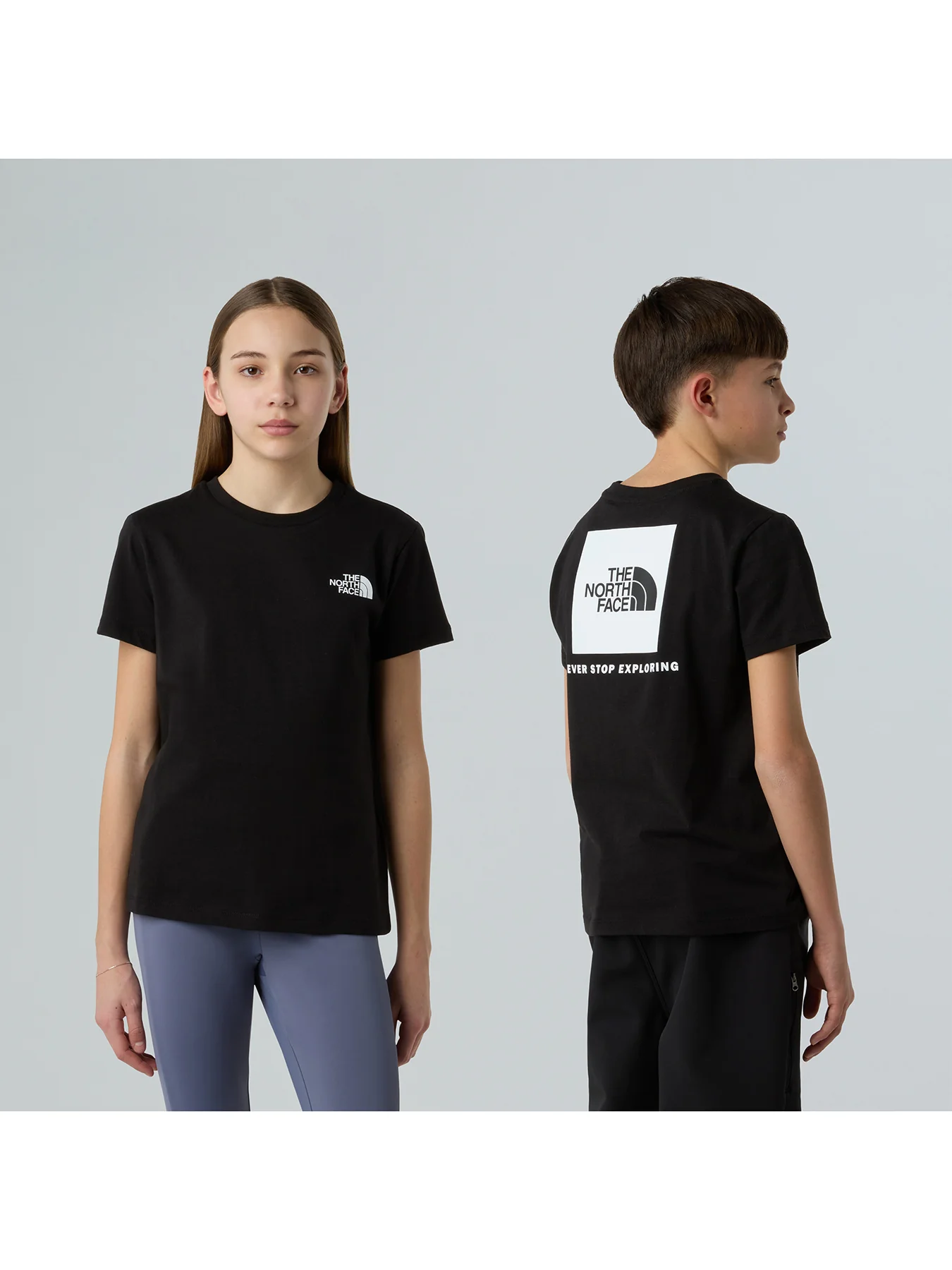Teen Box Logo T-Shirt White - Image 6
