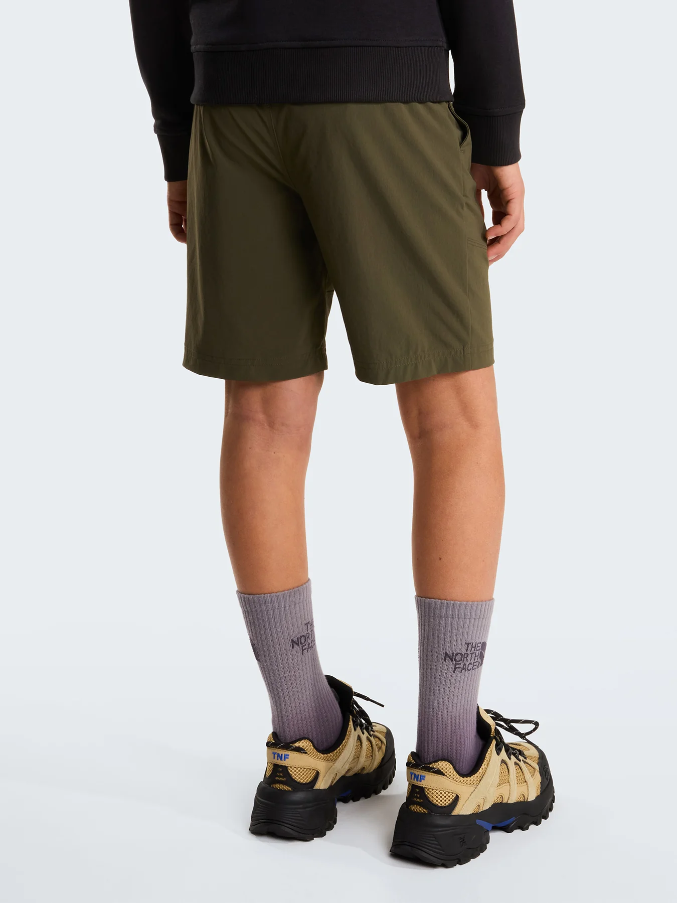 Kids' Lightweight Hike Shorts Green - Image 5