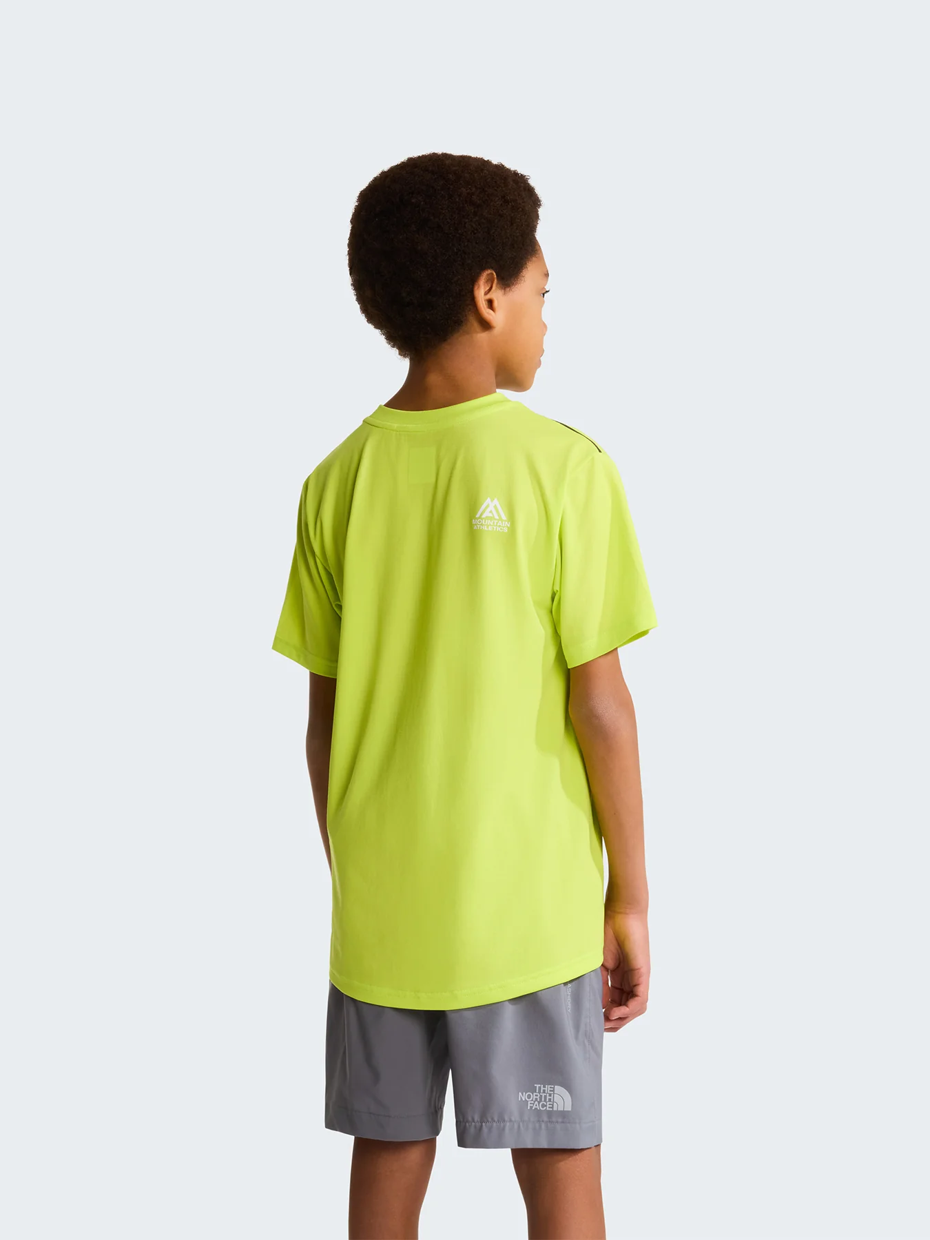 Kids' Mountain Athletics Performance T-Shirt Green - Image 3
