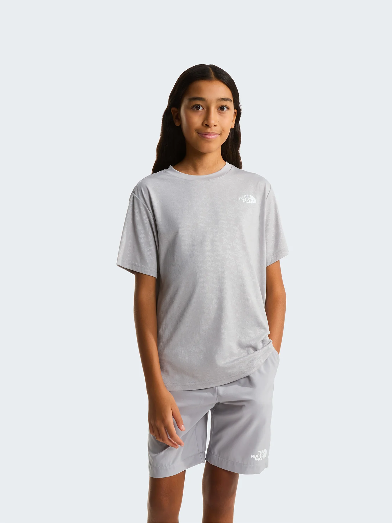 Kids' Pentadome Short Sleeve T-Shirt Grey - Image 3