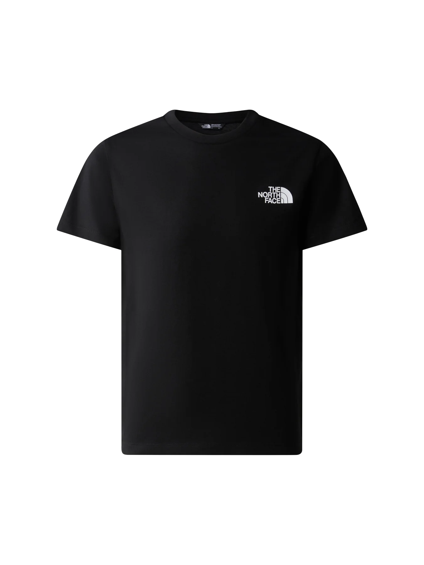 Simple Dome Short Sleeve T-Shirt Cotton Black - Image 4
