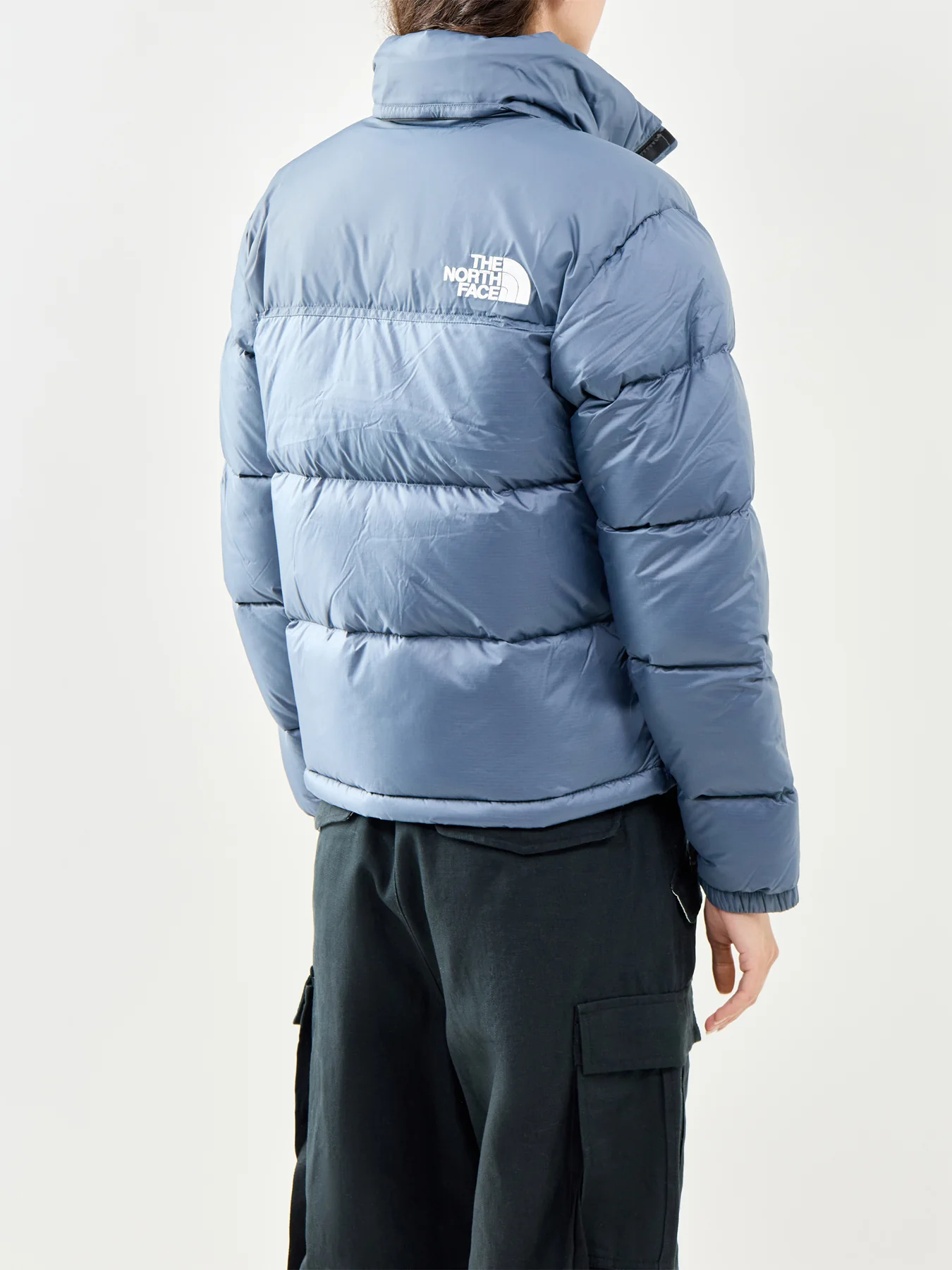 1996 Retro Nuptse Jacket Grey - Image 5