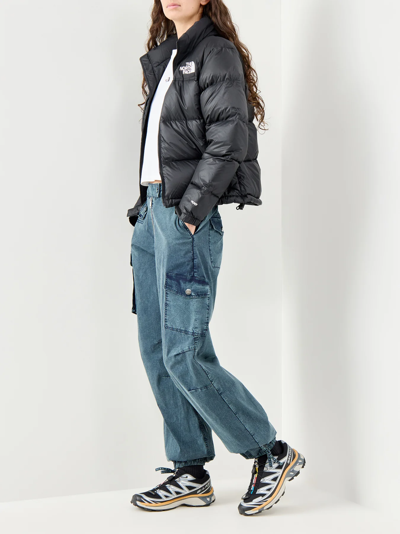 1996 Retro Nuptse Jacket Black - Image 2