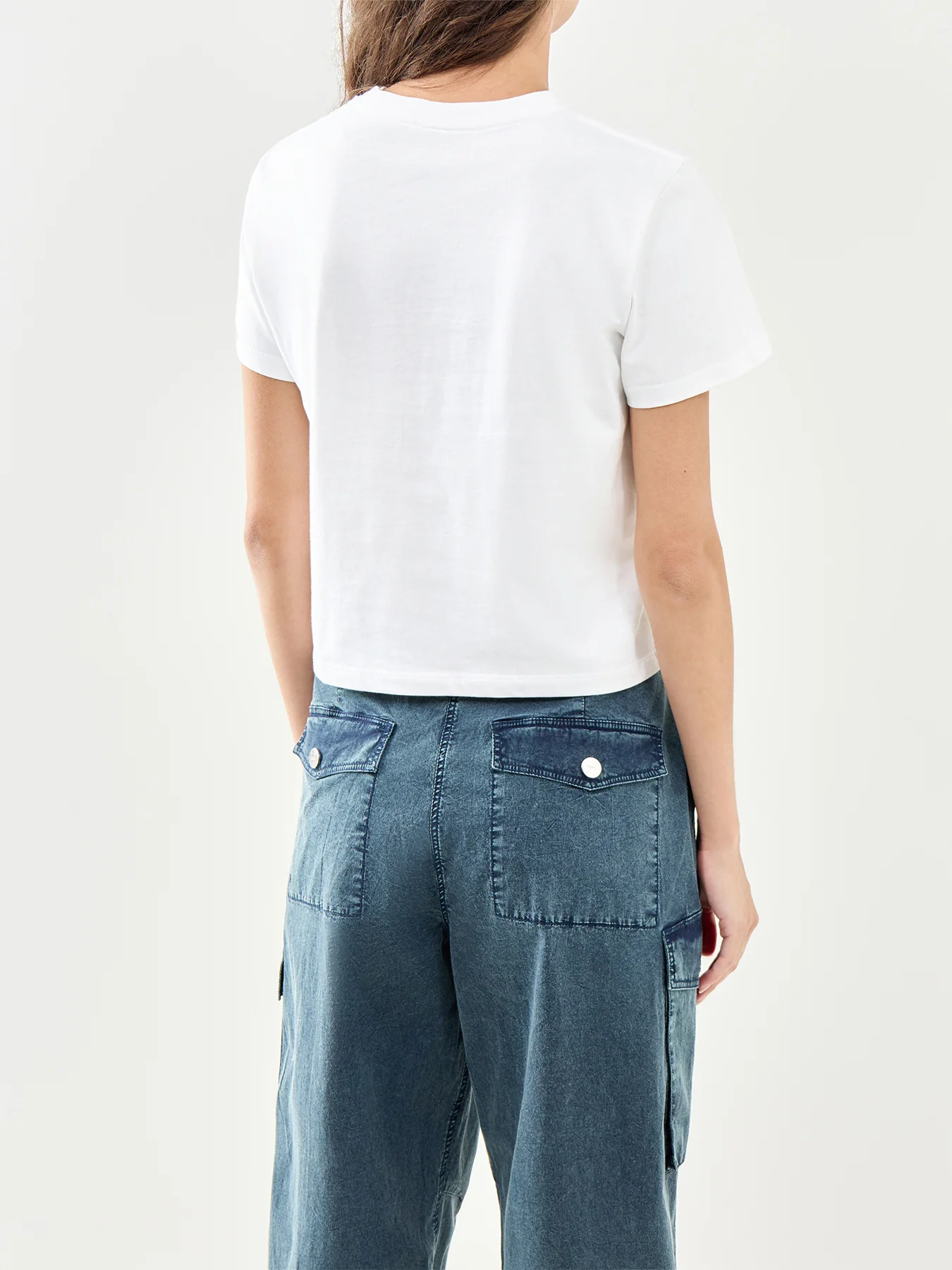 Essential Regular Short Sleeve Cutie T Shirt White - Image 5