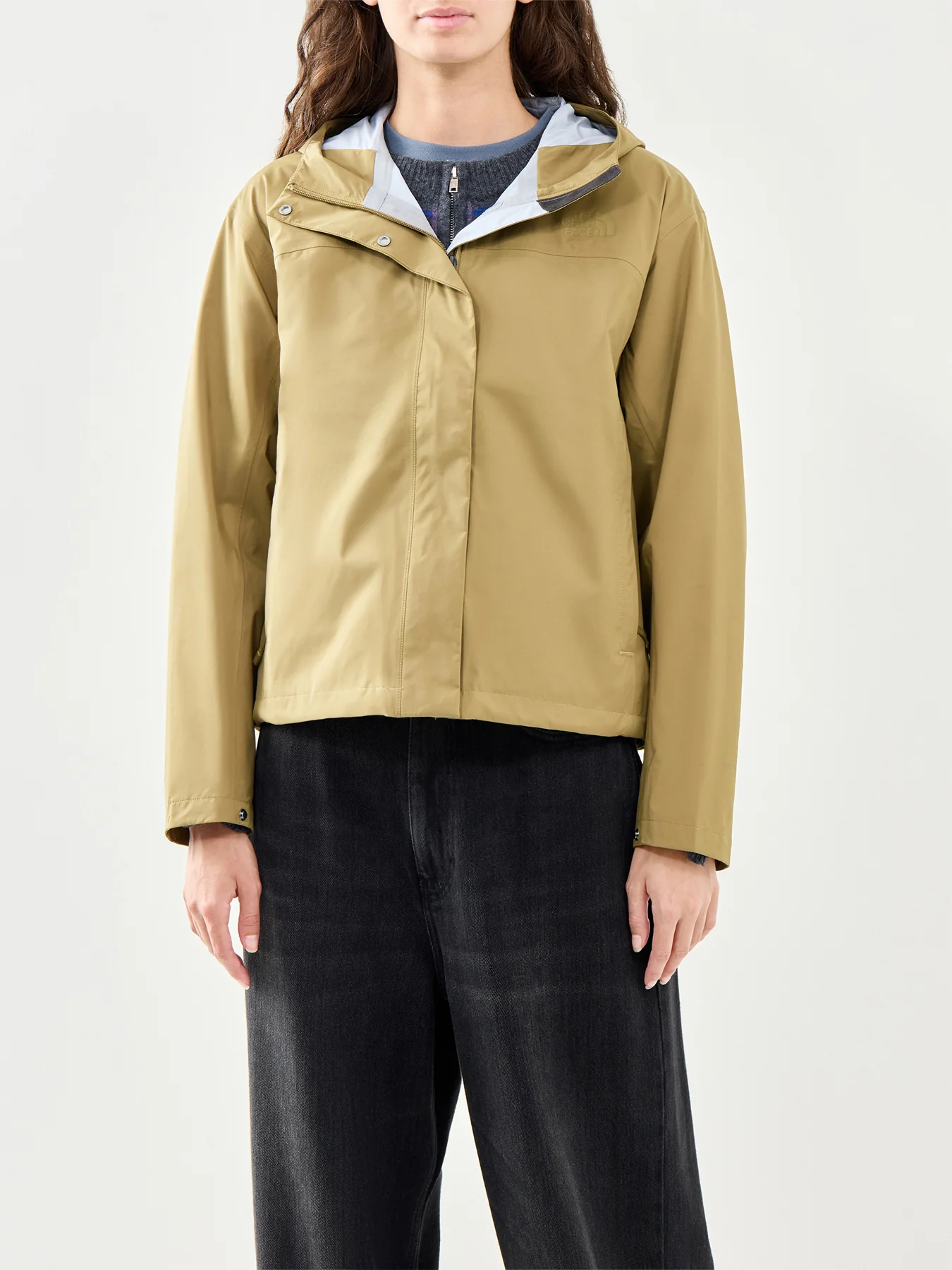 Voyage Rain Hooded Jacket Brown - Image 4