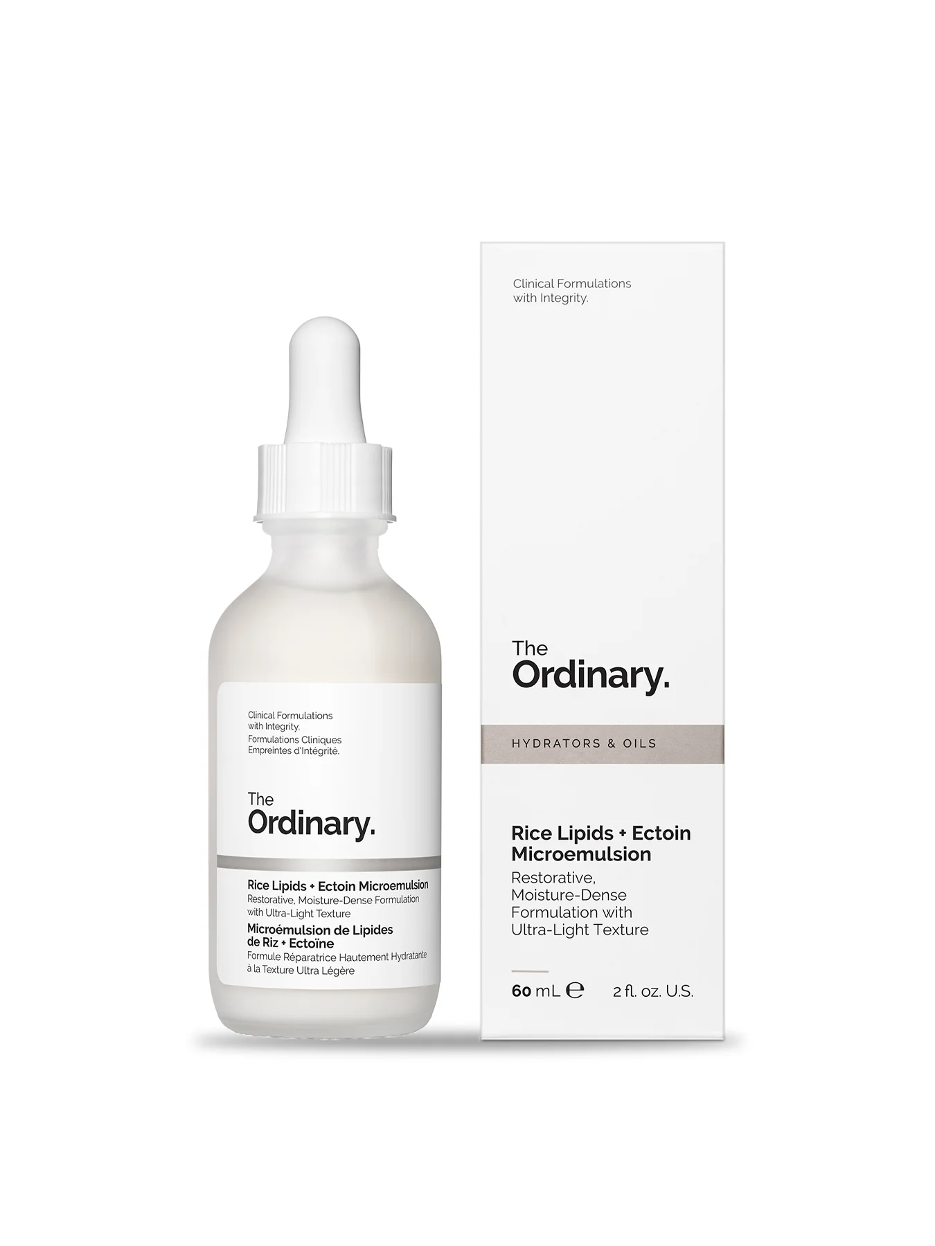 Rice Lipids + Ectoin Microemulsion Ultra-Light Moisturizer 60ml