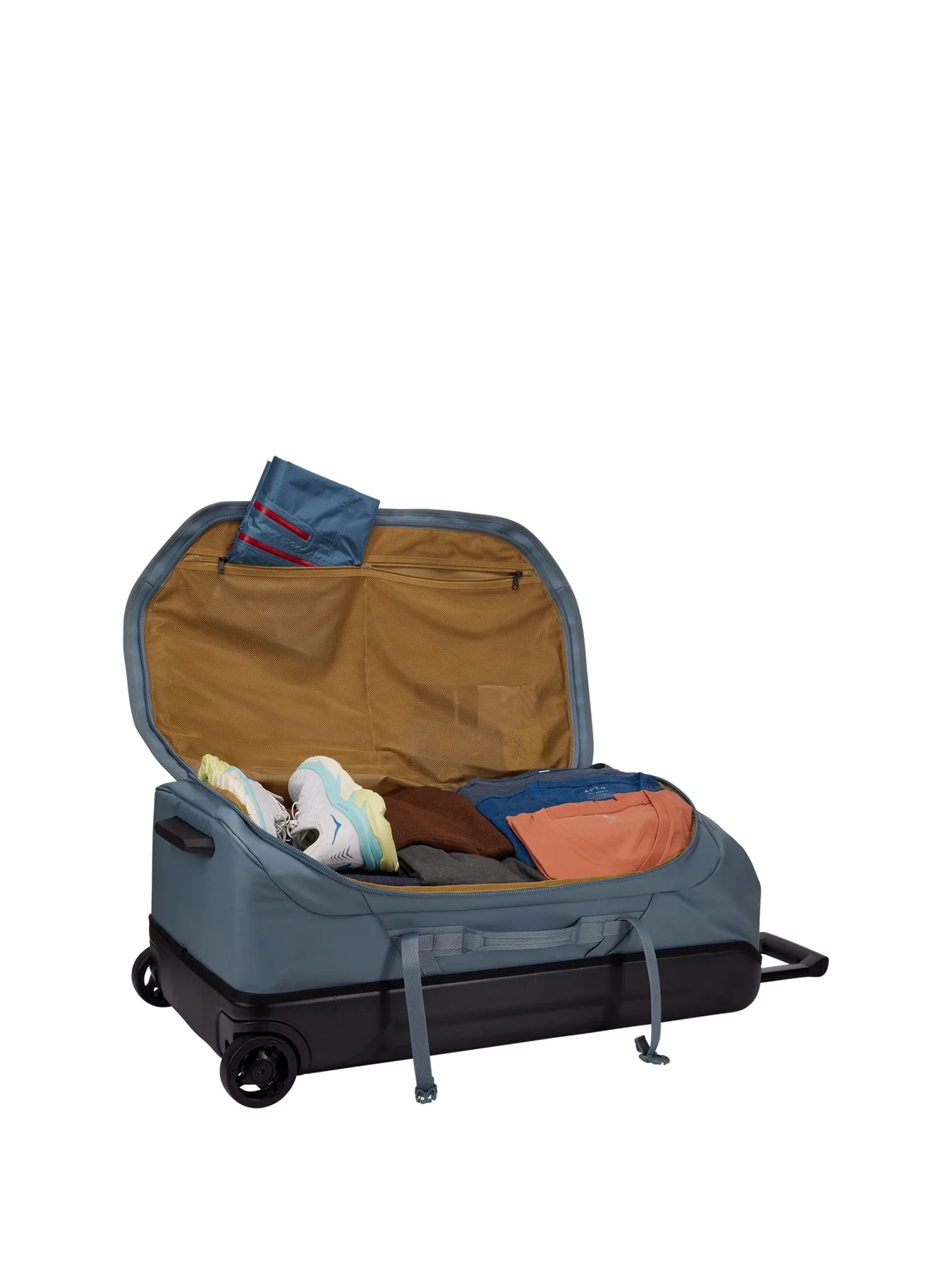 Chasm Recycled Rolling Duffel Pond Gray - Image 3