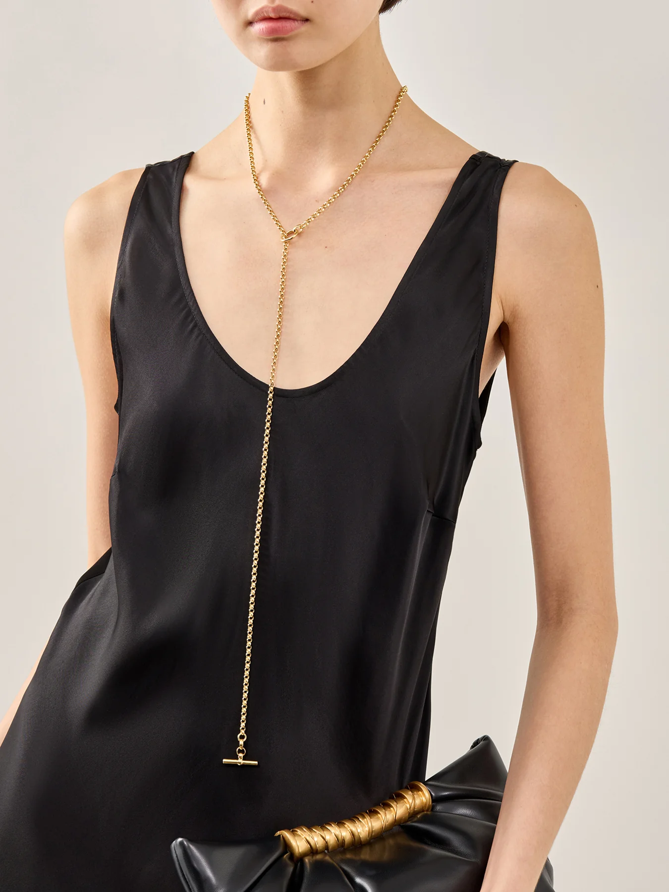 Lariat Chain Necklace - Image 2