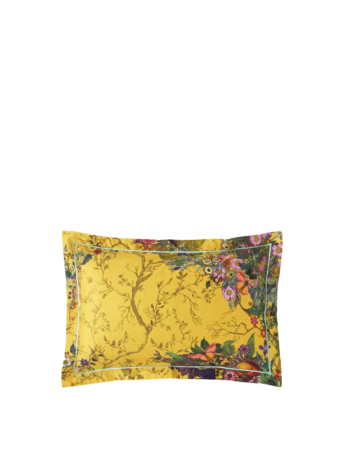 Bloomsbury Garden Duvet Cover Set Yellow - Image 5