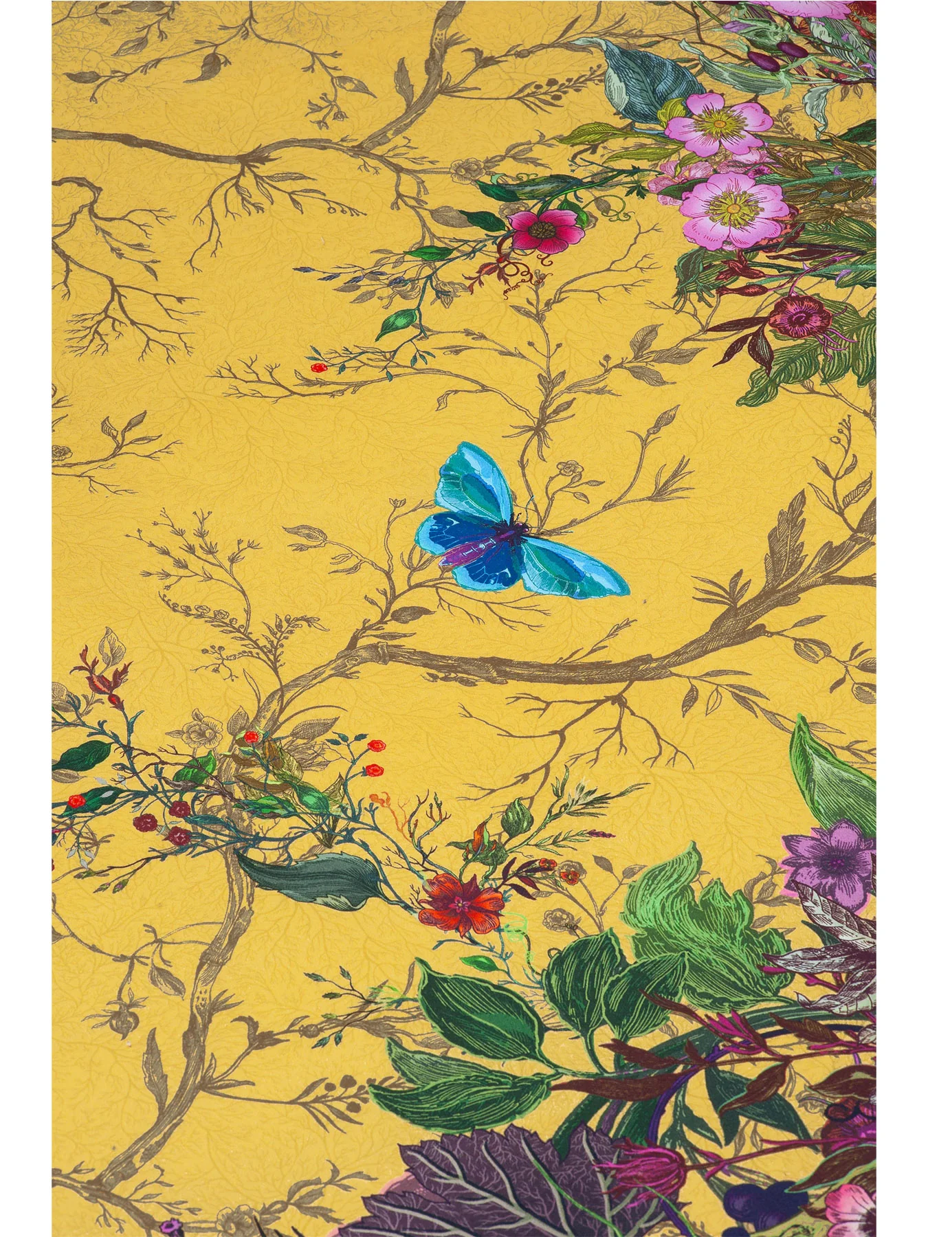 Bloomsbury Garden Duvet Cover Set Yellow - Image 5