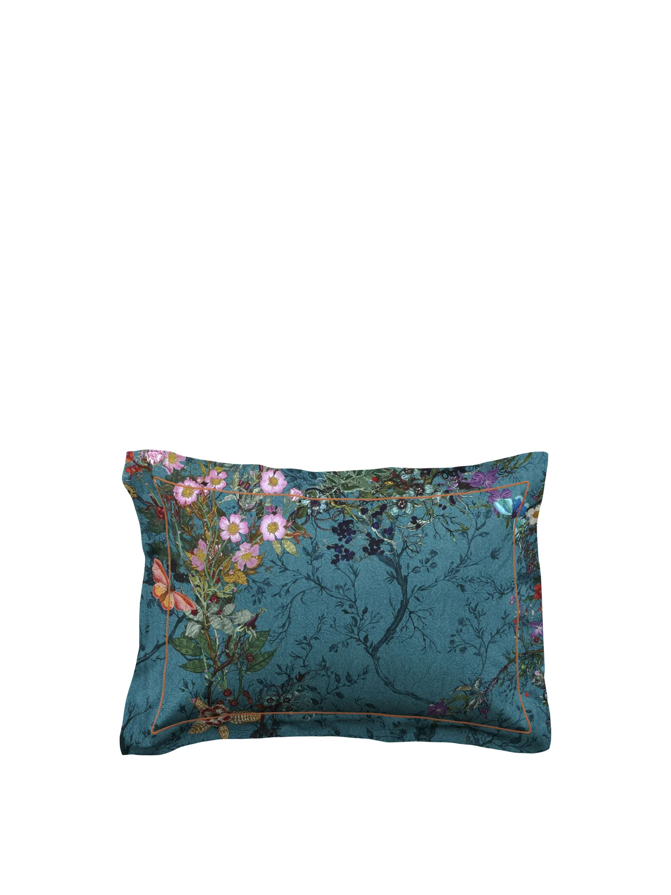 Bloomsbury Garden Duvet Cover Set Blue - Image 4