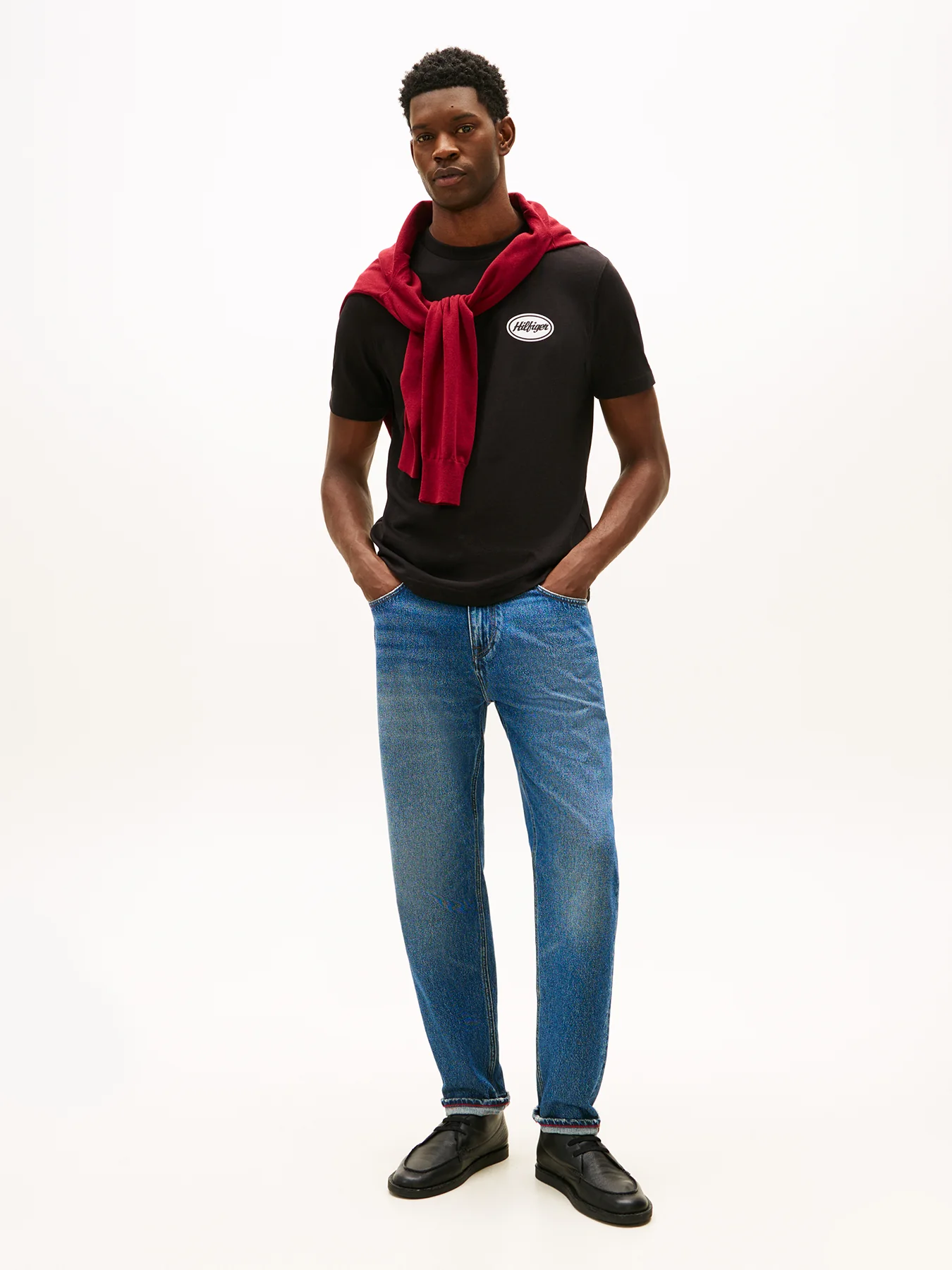 Back Graphic T-Shirt Black - Image 3
