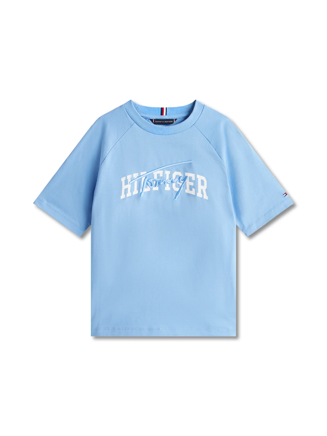 Mixed Logo Raglan Sleeve T-Shirt