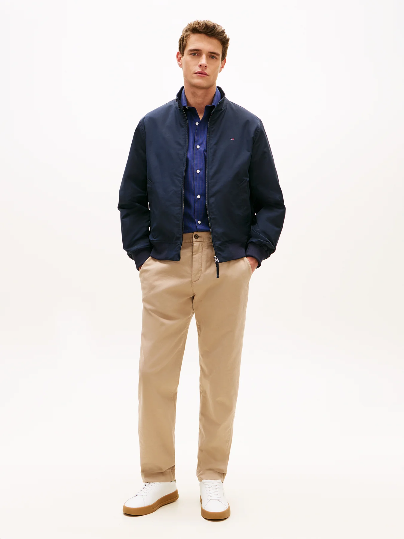 Harrington Jacket Blue - Image 2