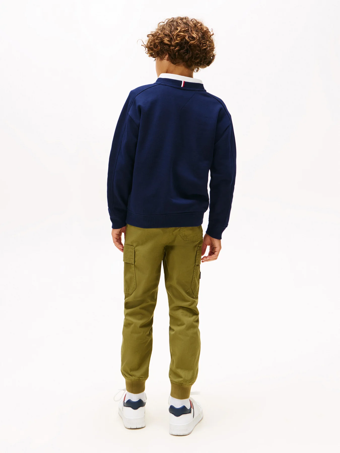 Varsity Logo Print Crew Neck Sweatshirt - Image 4