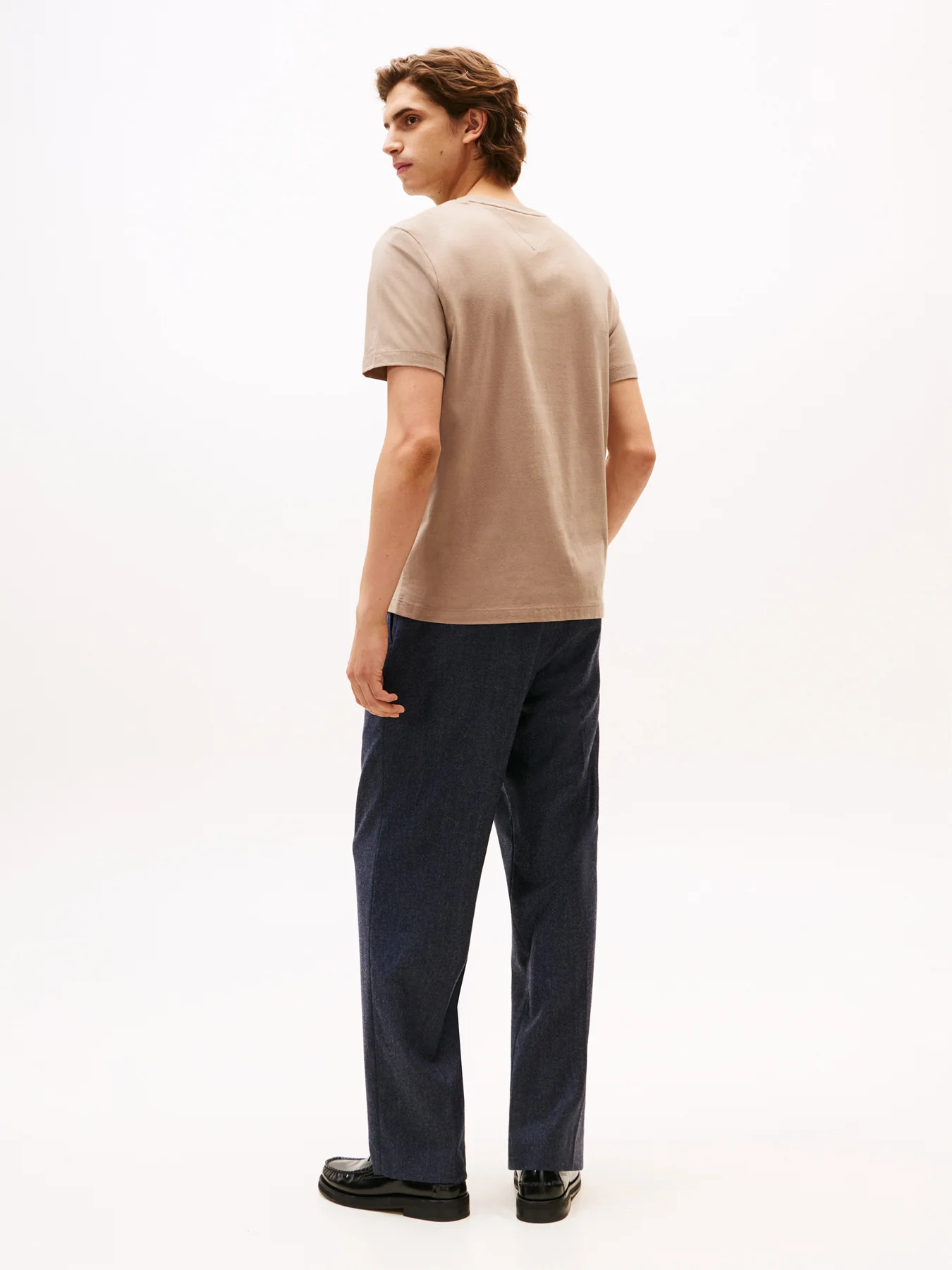 Flag Embroidery Crew Neck T-Shirt - Image 5